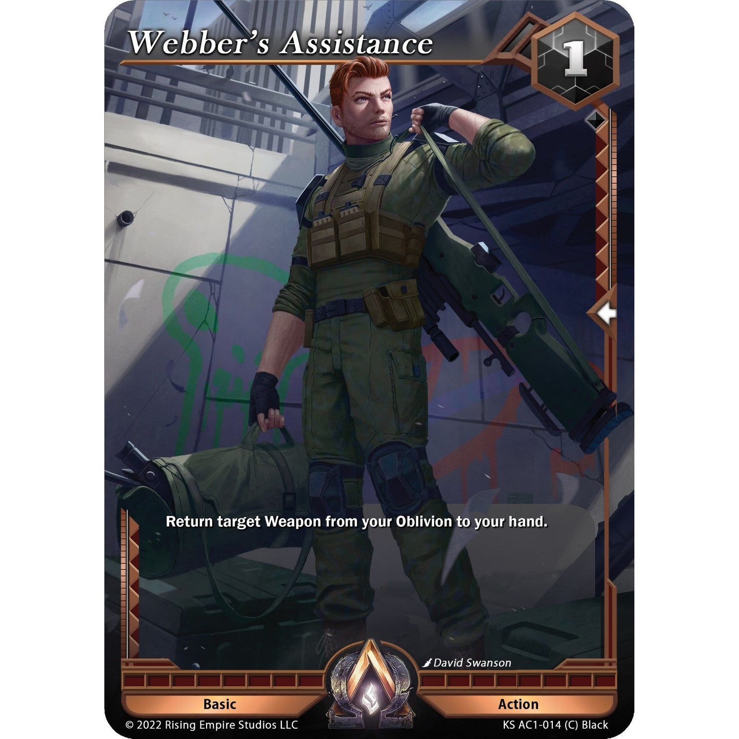 Image for Webber's Assistance (KS AC1-014) (KS AC1) - Alpha Clash