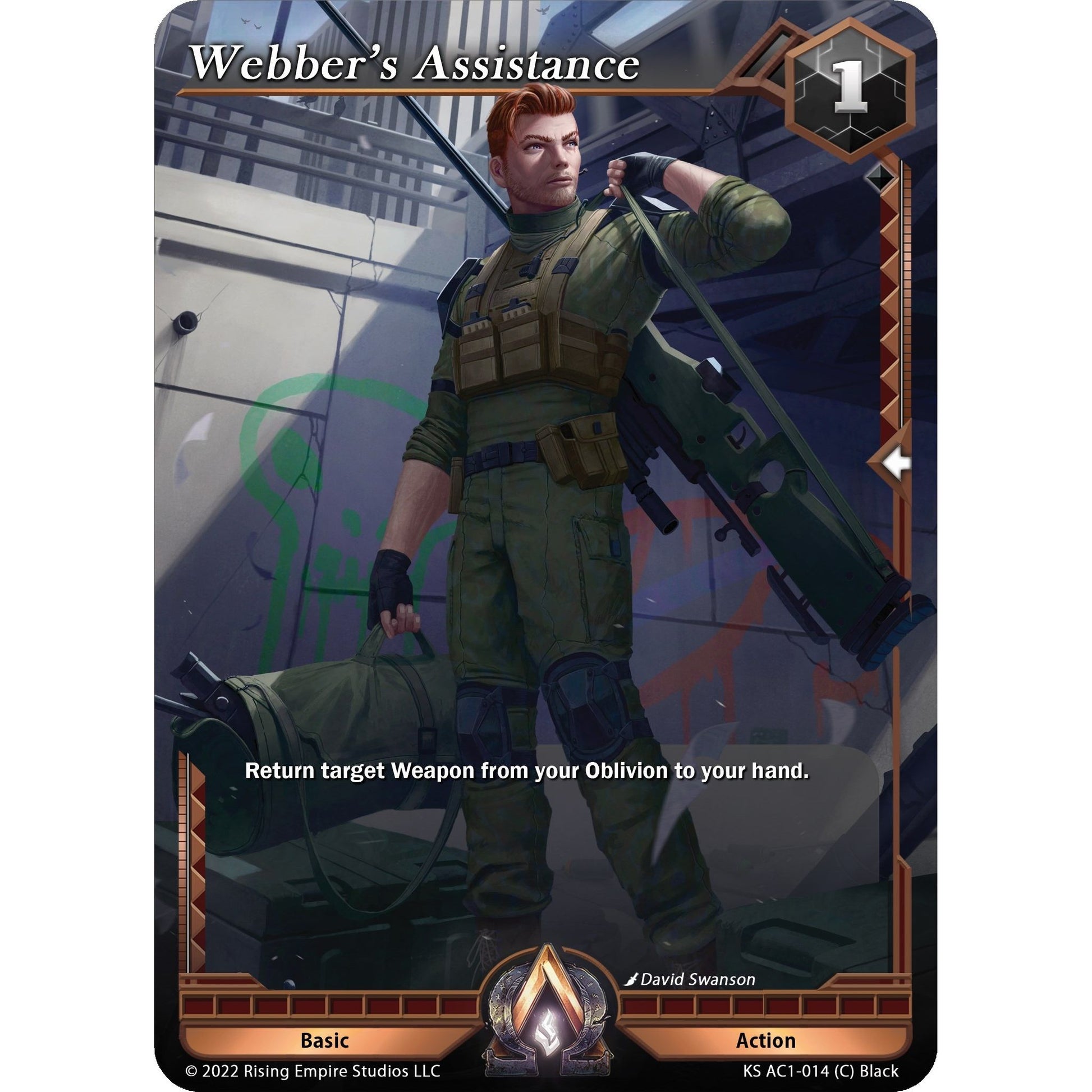 Image for Webber's Assistance (KS AC1-014) (KS AC1) - Alpha Clash