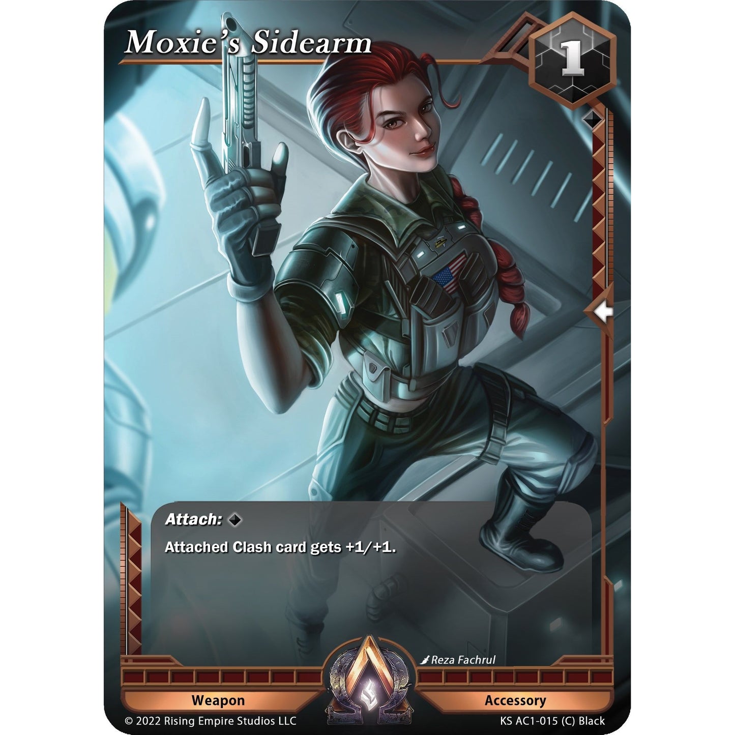 Image for Moxie's Sidearm (KS AC1-015) (KS AC1) - Alpha Clash
