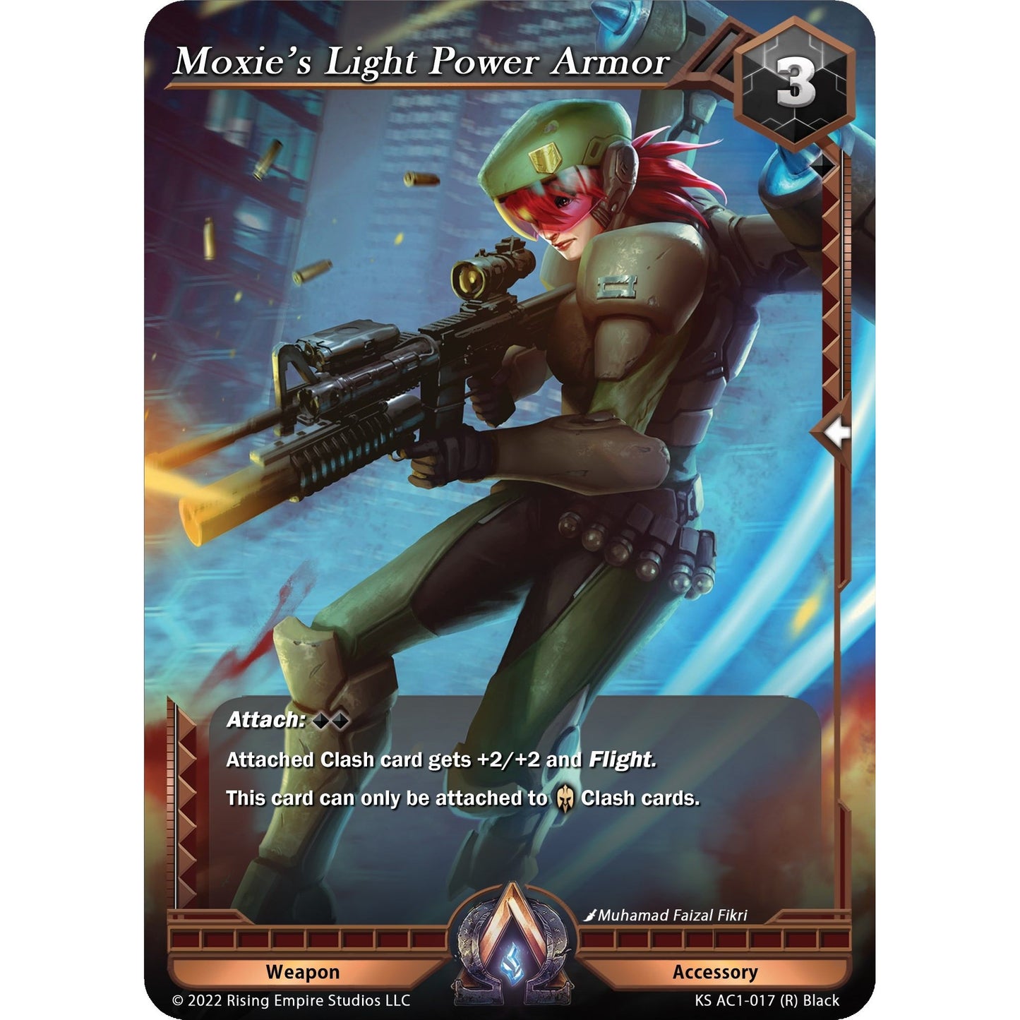 Image for Moxie's Light Power Armor (KS AC1-017) (KS AC1) - Alpha Clash