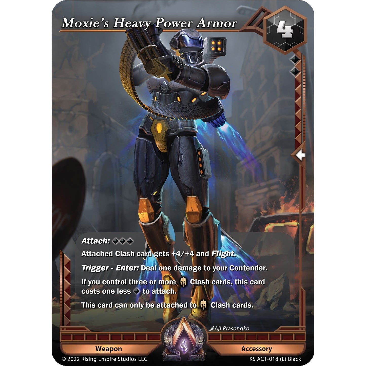 Image for Moxie's Heavy Power Armor (KS AC1-018) (KS AC1) - Alpha Clash