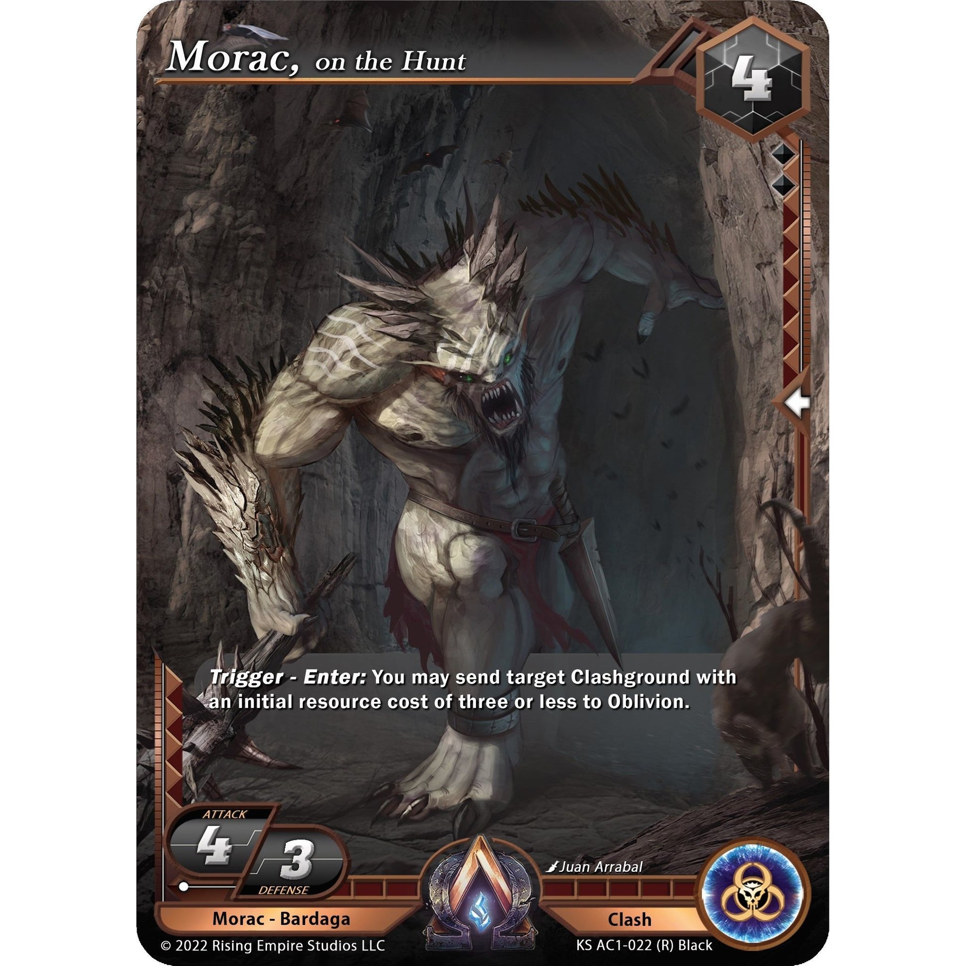 Image for Morac, on the Hunt (KS AC1-022) (KS AC1) - Alpha Clash