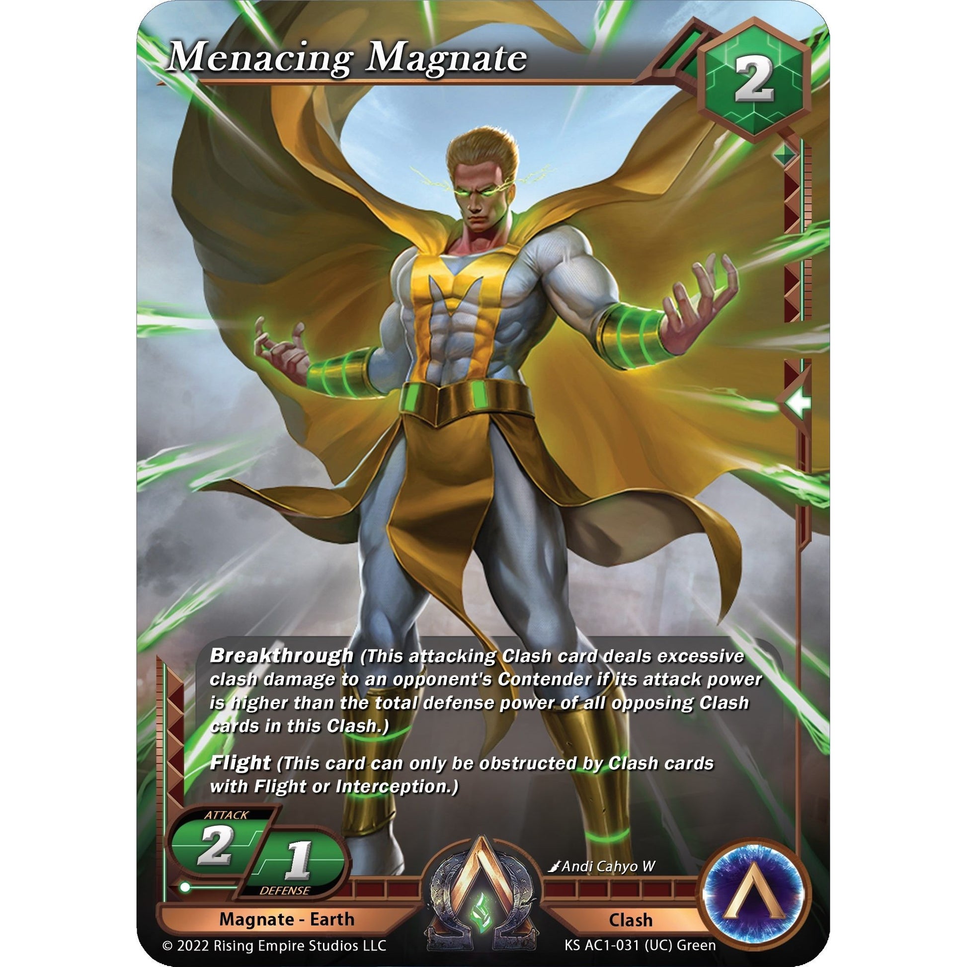 Image for Menacing Magnate (KS AC1-031) (KS AC1) - Alpha Clash