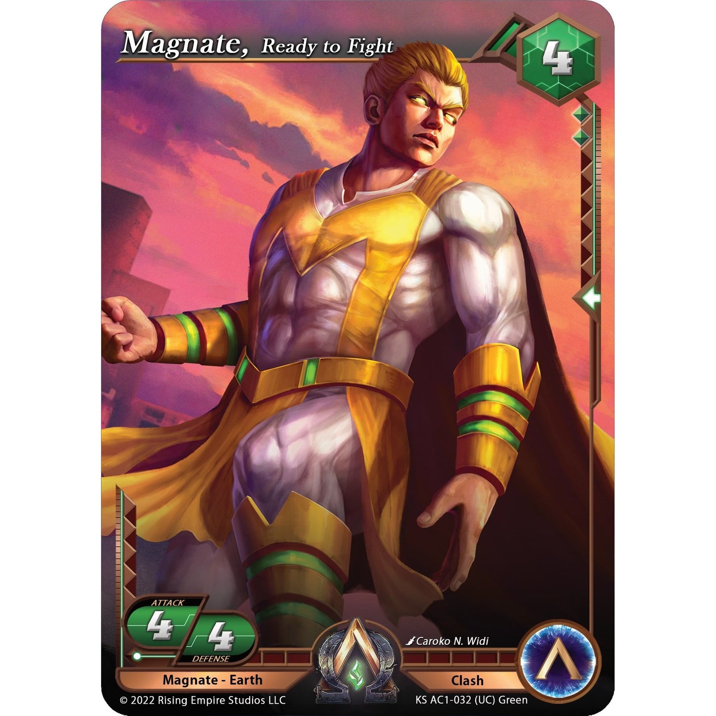 Image for Magnate, Ready to Fight (KS AC1-032) (KS AC1) - Alpha Clash