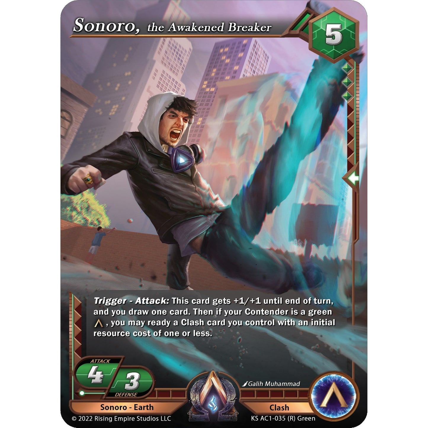 Image for Sonoro, the Awakened Breaker (KS AC1-035) (KS AC1) - Alpha Clash