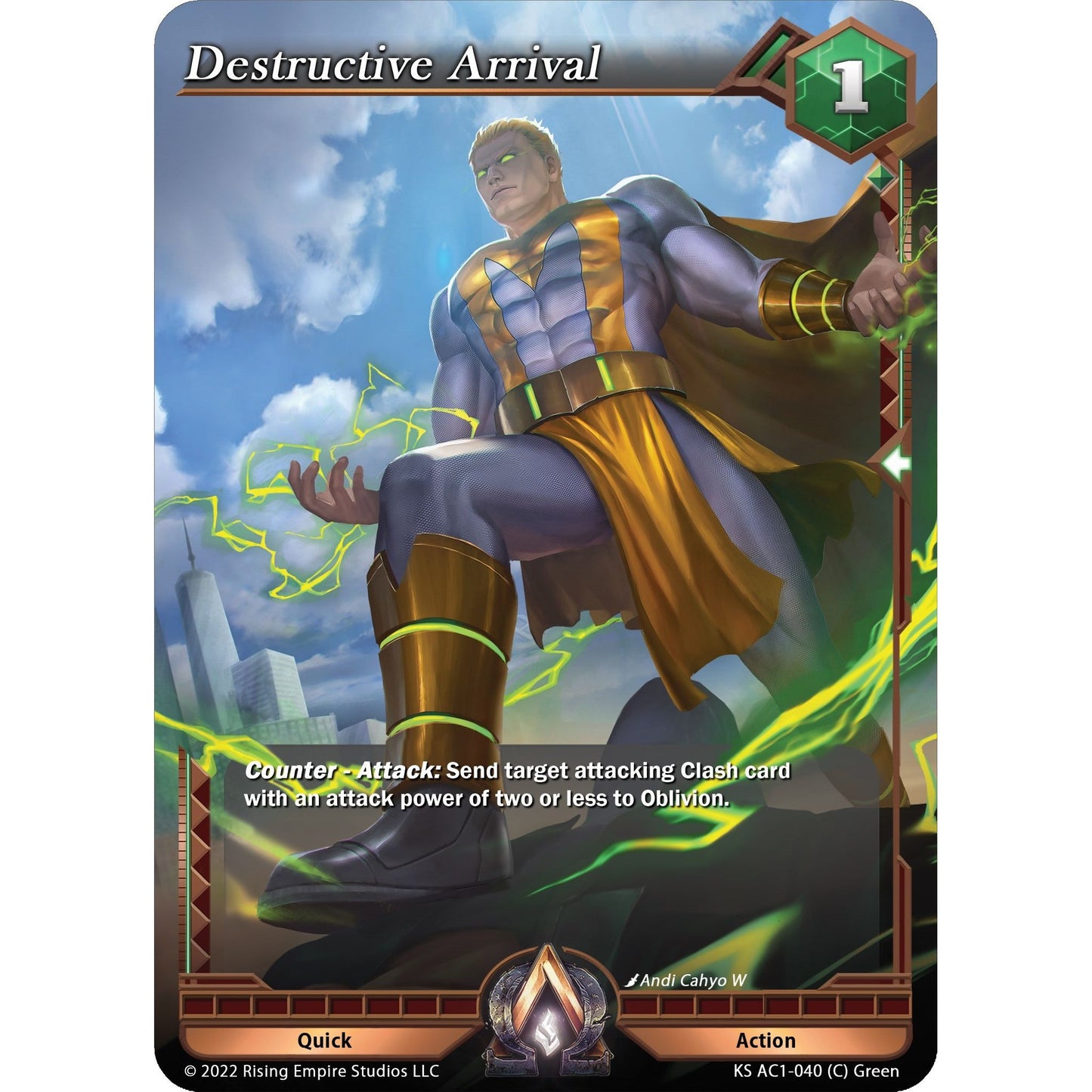 Image for Destructive Arrival (KS AC1-040) (KS AC1) - Alpha Clash