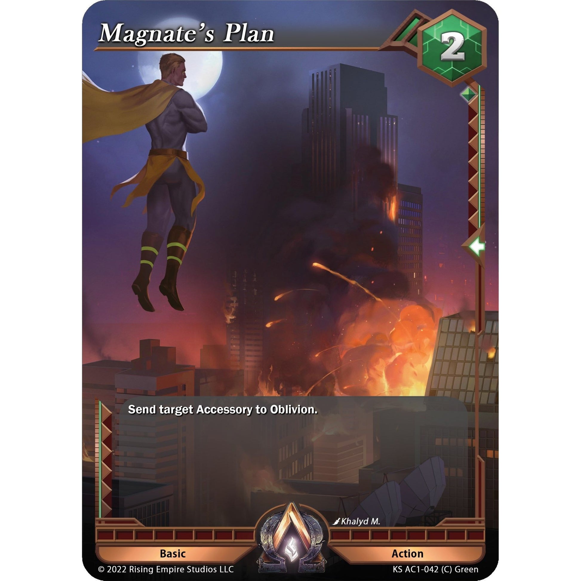 Image for Magnate's Plan (KS AC1-042) (KS AC1) - Alpha Clash