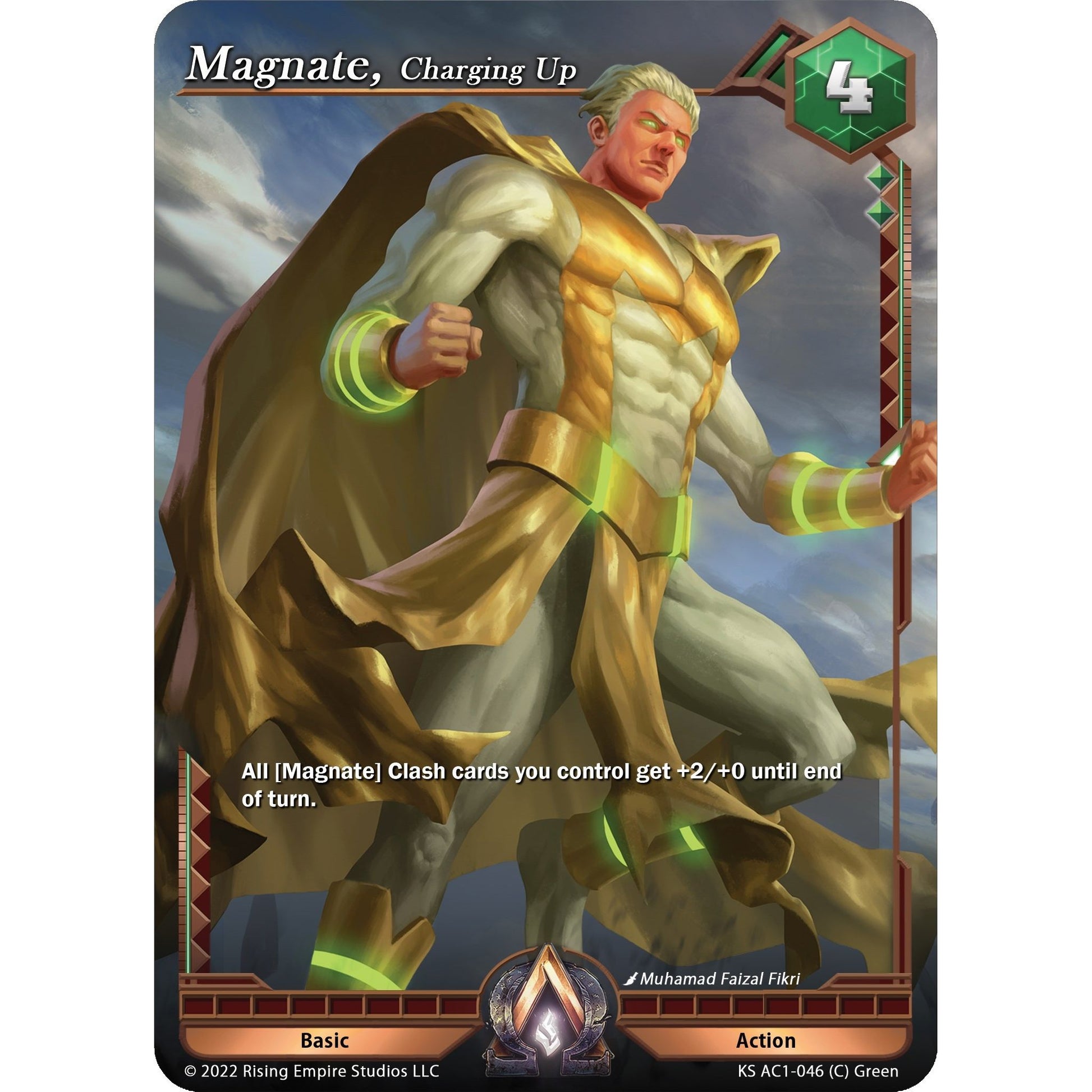 Image for Magnate, Charging Up (KS AC1-046) (KS AC1) - Alpha Clash