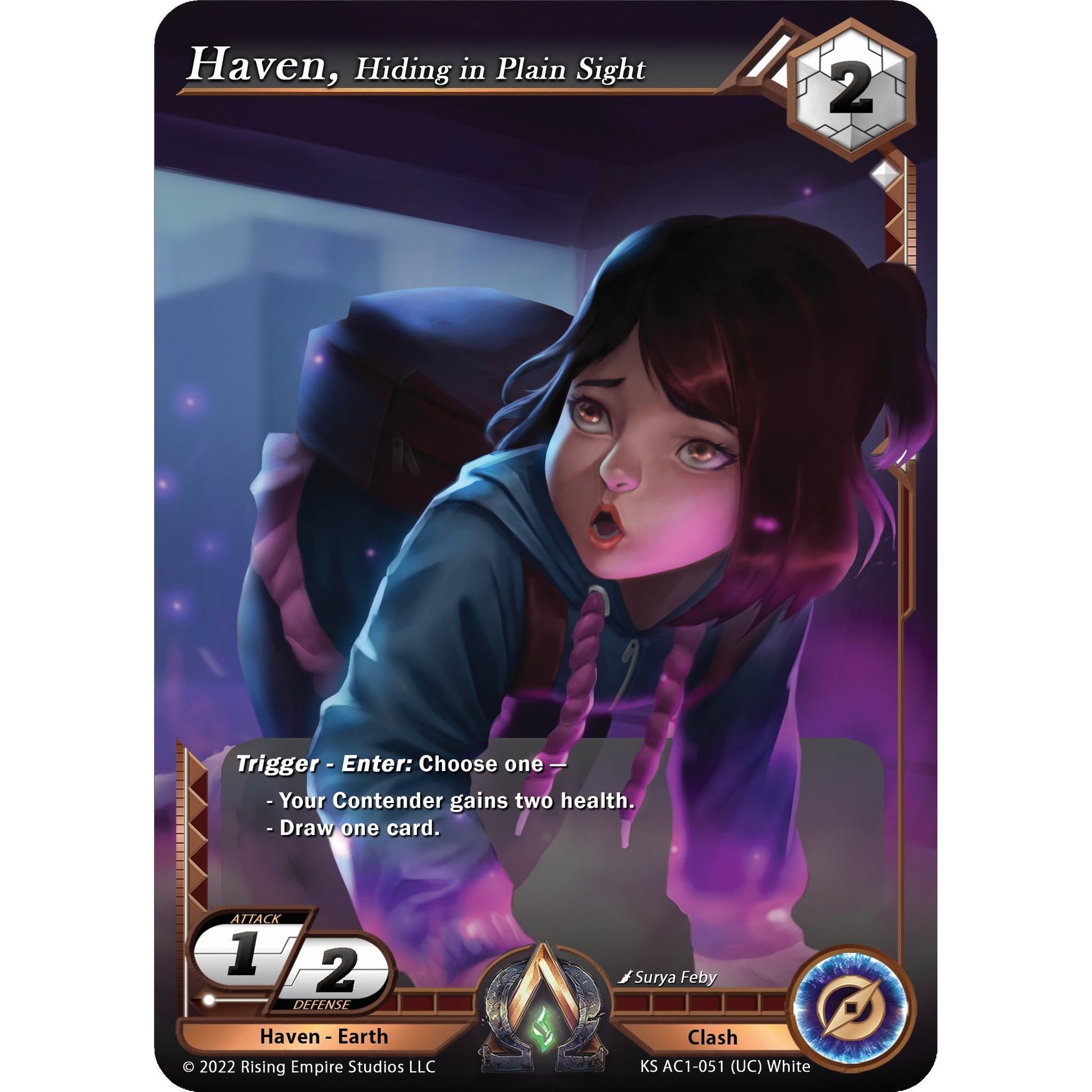 Image for Haven, Hiding in Plain Sight (KS AC1-051) (KS AC1) - Alpha Clash