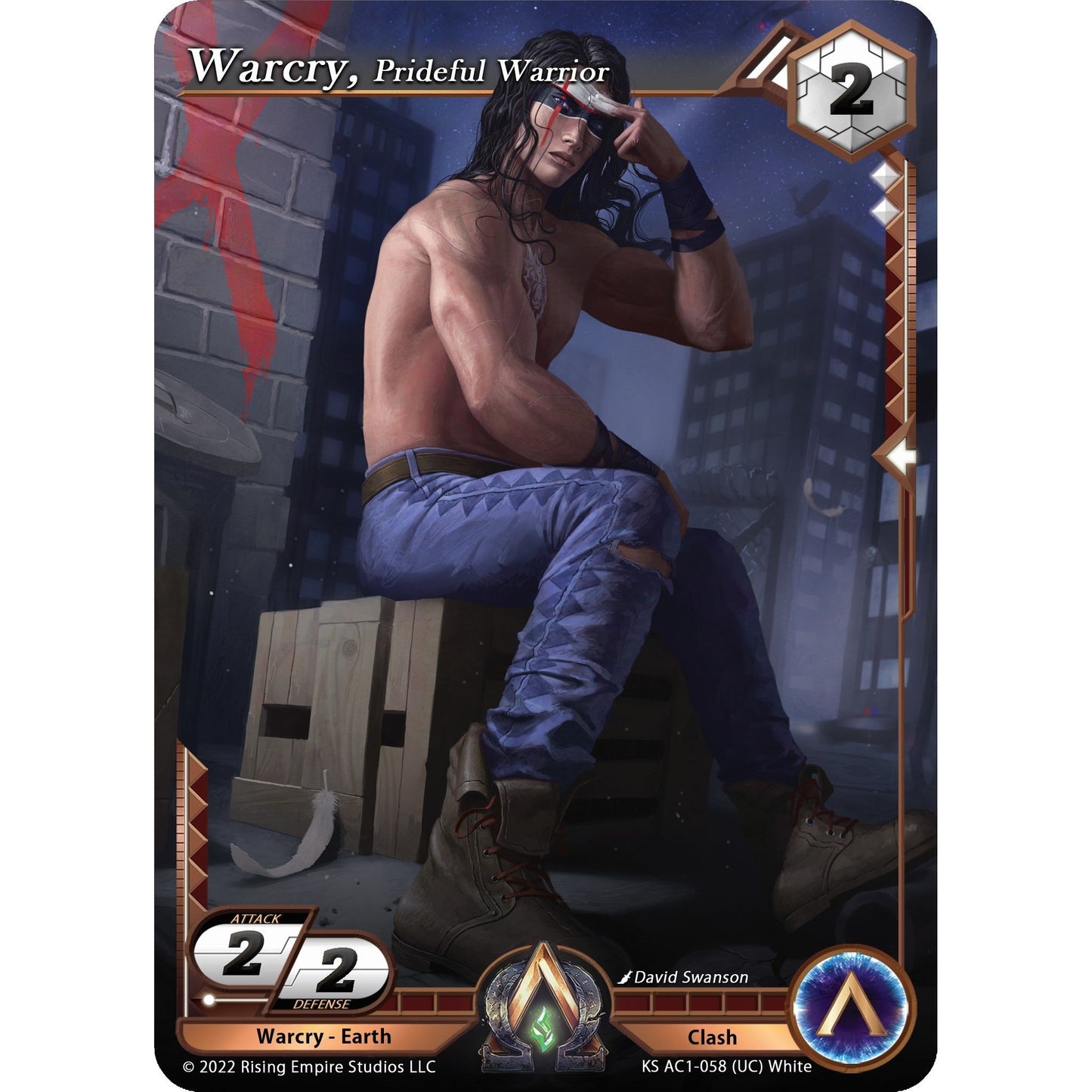 Image for Warcry, Prideful Warrior (KS AC1-058) (KS AC1) - Alpha Clash