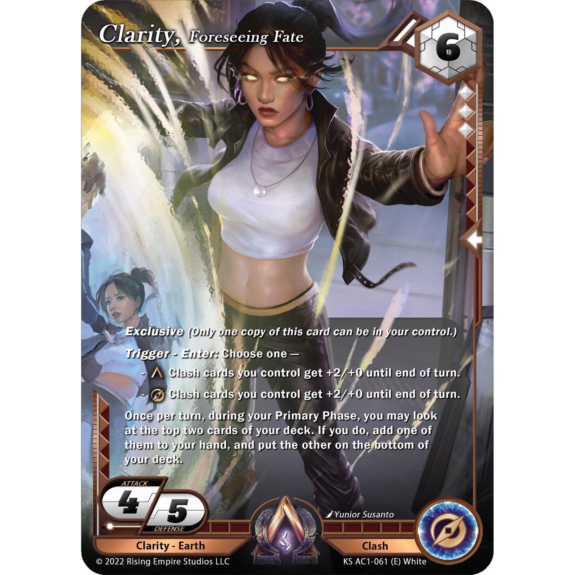 Image for Clarity, Foreseeing Fate (KS AC1-061) (KS AC1) - Alpha Clash