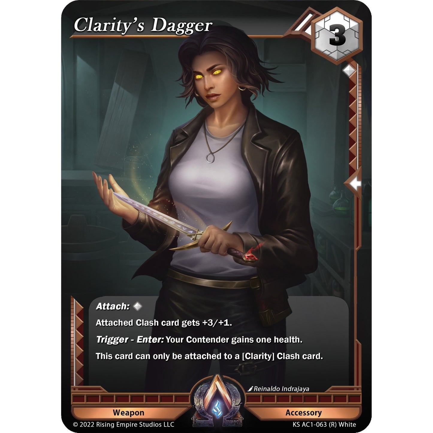 Image for Clarity's Dagger (KS AC1-063) (KS AC1) - Alpha Clash