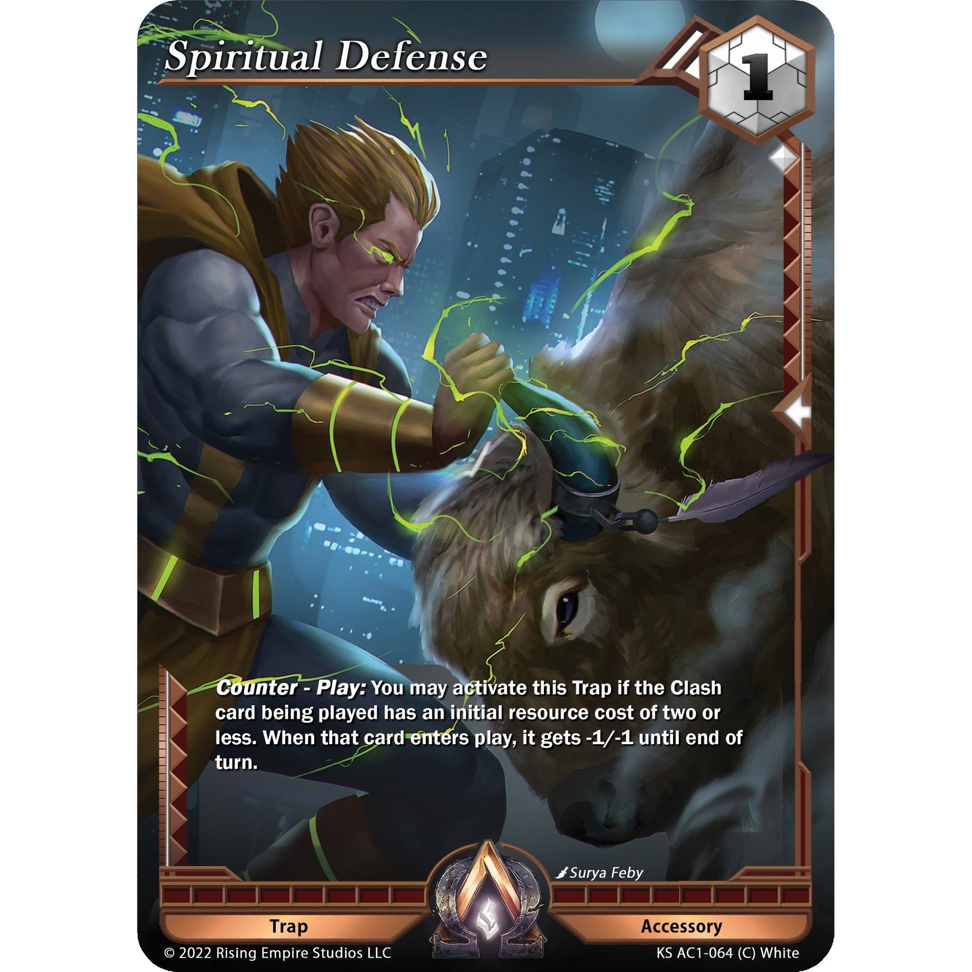 Image for Spiritual Defense (KS AC1-064) (KS AC1) - Alpha Clash