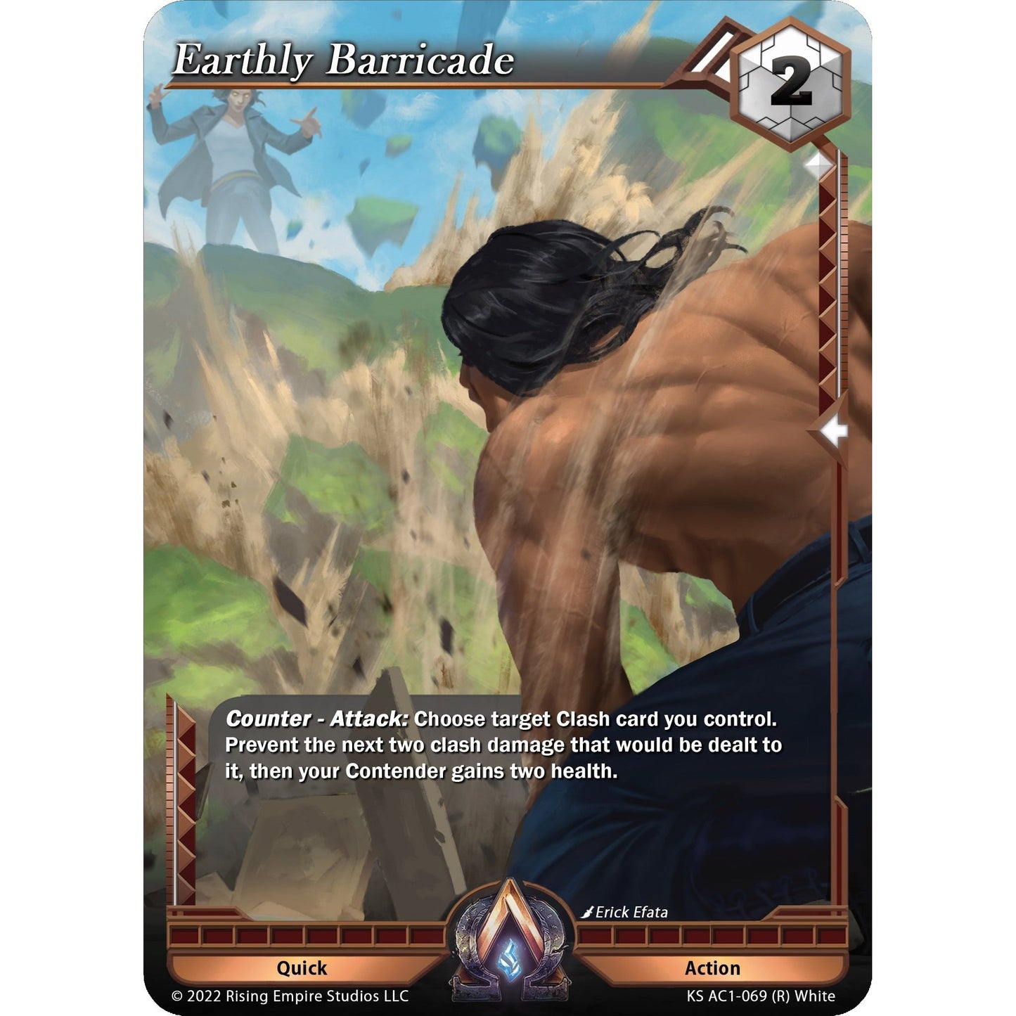 Image for Earthly Barricade (KS AC1-069) (KS AC1) - Alpha Clash