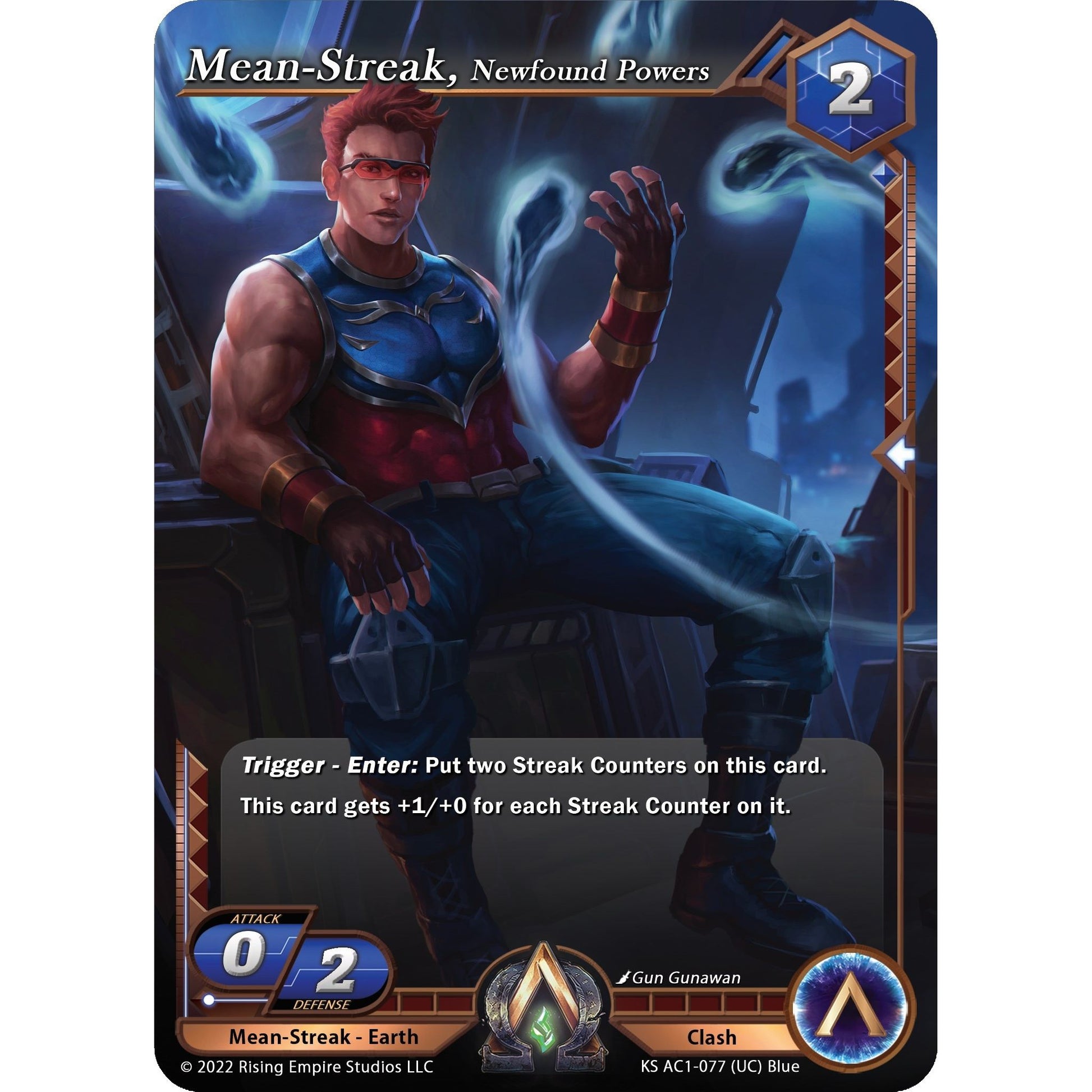 Image for Mean-Streak, Newfound Powers (KS AC1-077) (KS AC1) - Alpha Clash