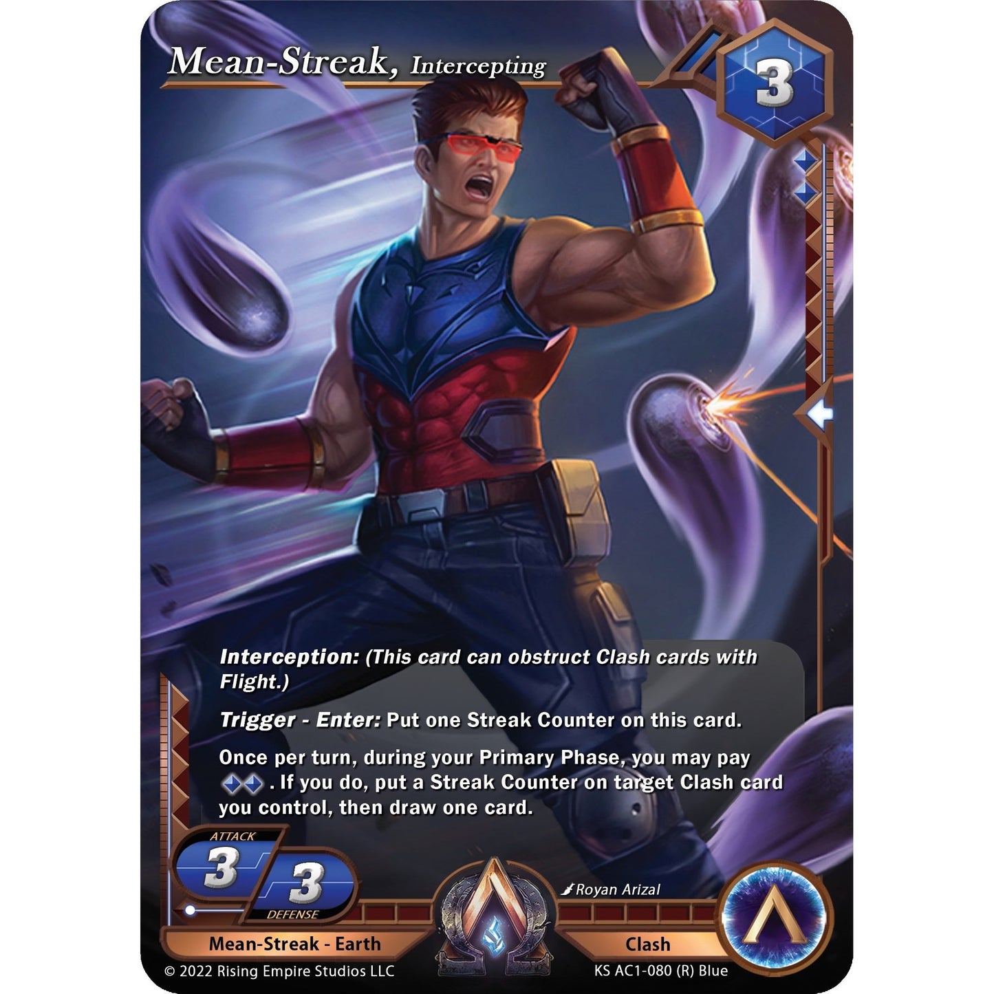 Image for Mean-Streak, Intercepting (KS AC1-080) (KS AC1) - Alpha Clash