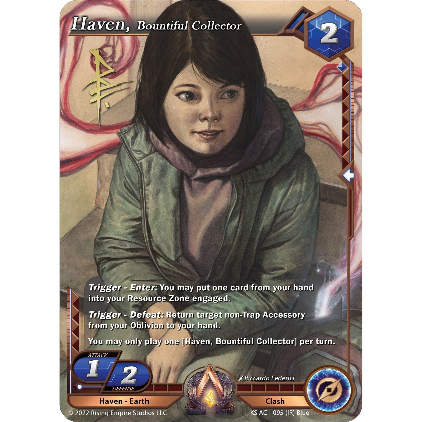 Image for Haven, Bountiful Collector (Iconic Rare) (KS AC1-095) (KS AC1) - Alpha Clash