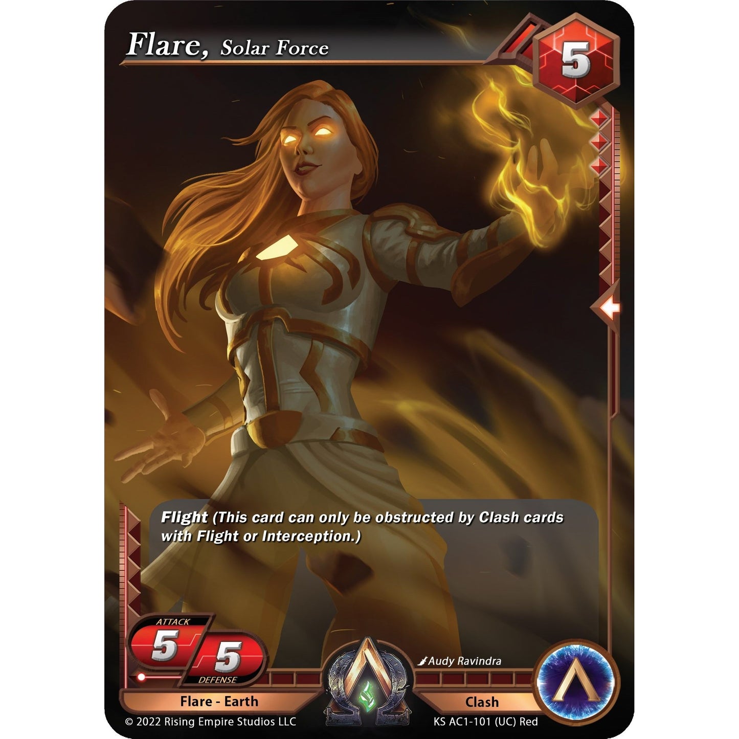 Image for Flare, Solar Force (KS AC1-101) (KS AC1) - Alpha Clash