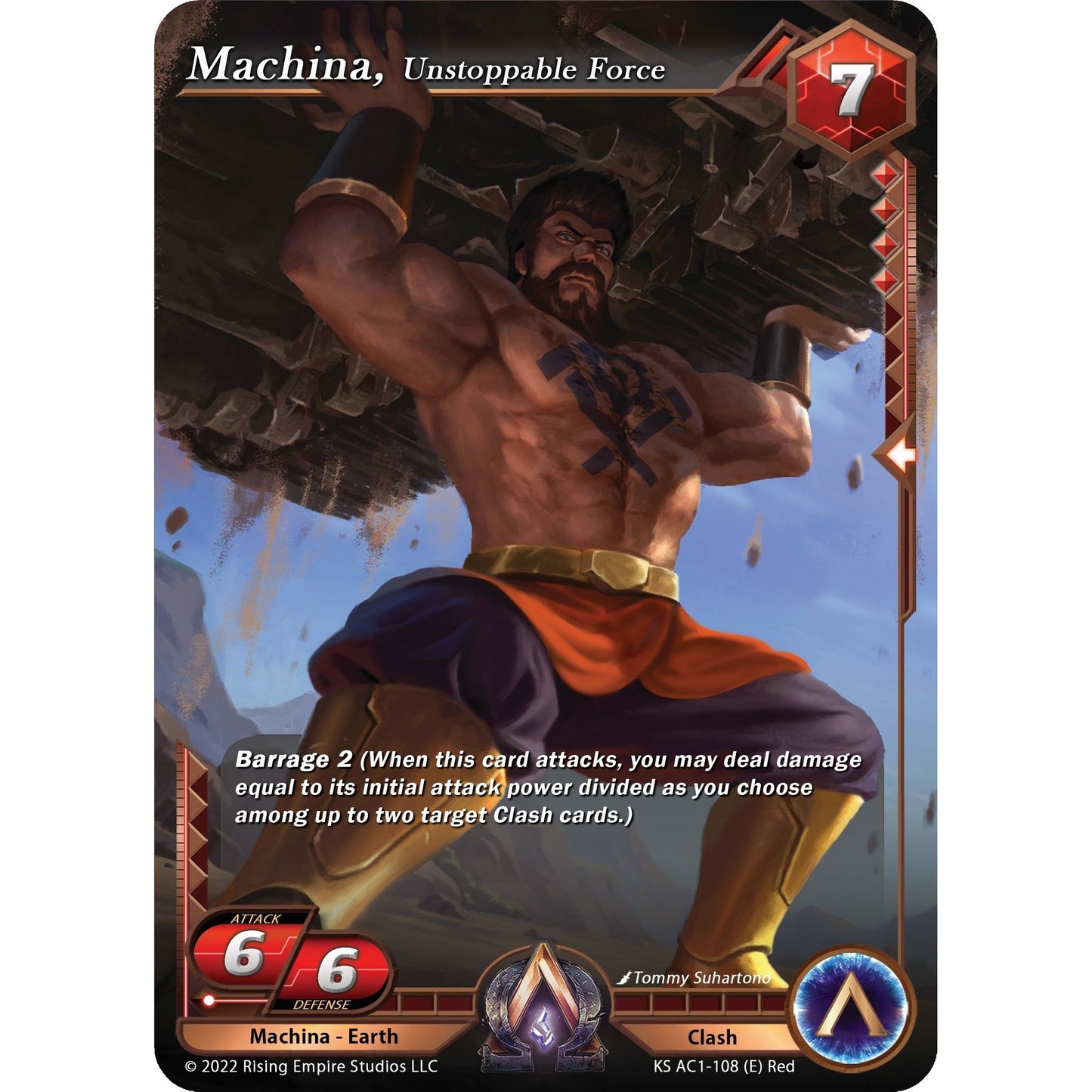 Image for Machina, Unstoppable Force (KS AC1-108) (KS AC1) - Alpha Clash
