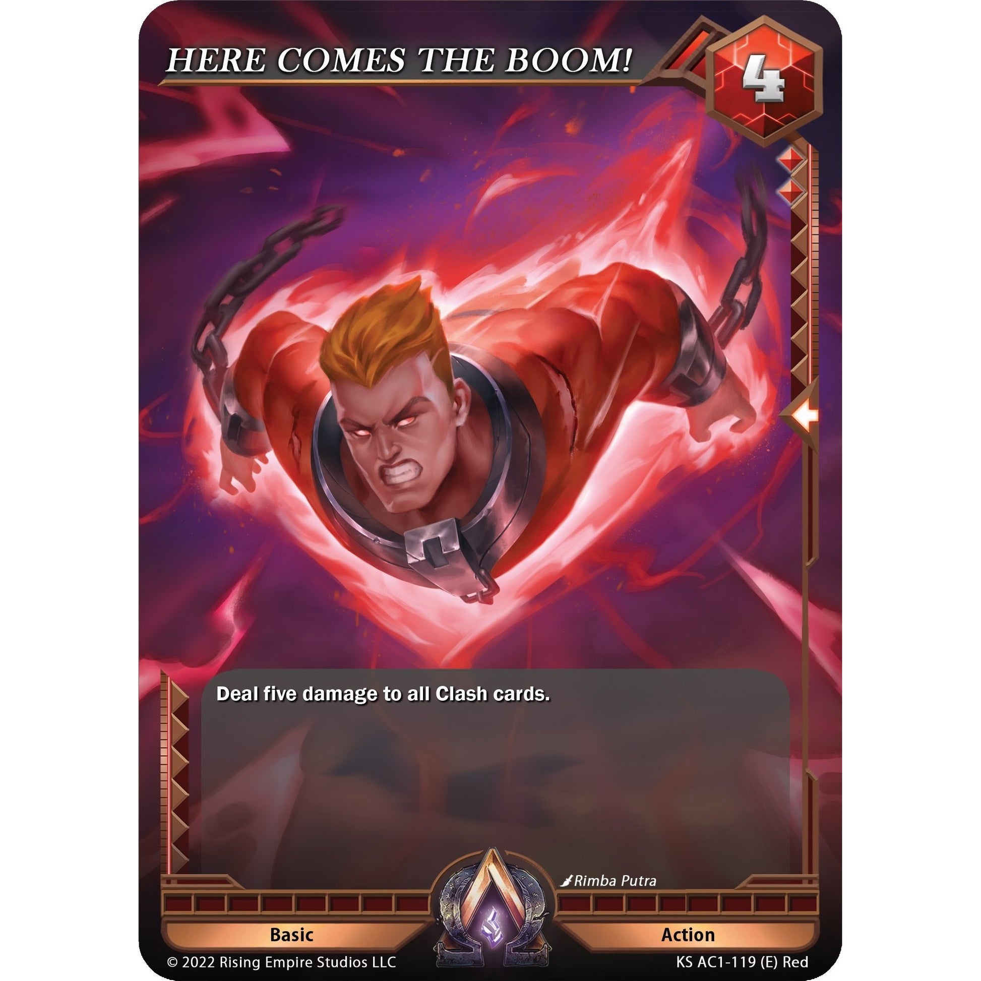 Image for HERE COMES THE BOOM! (KS AC1-119) (KS AC1) - Alpha Clash