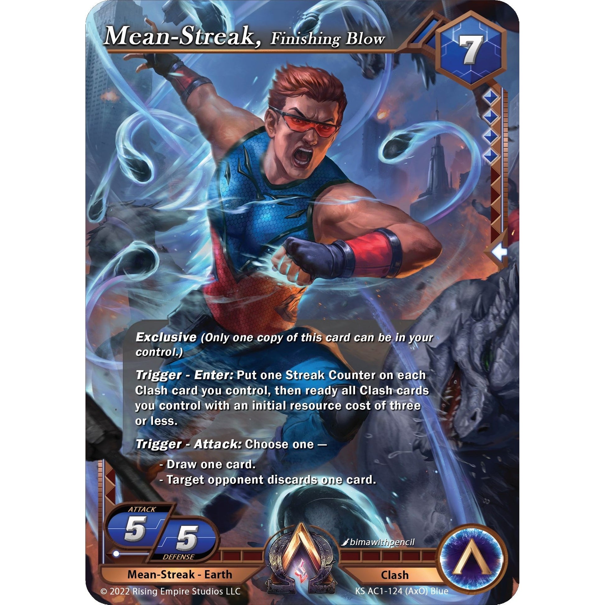 Image for Mean-Streak, Finishing Blow (KS AC1-124) (KS AC1) - Alpha Clash