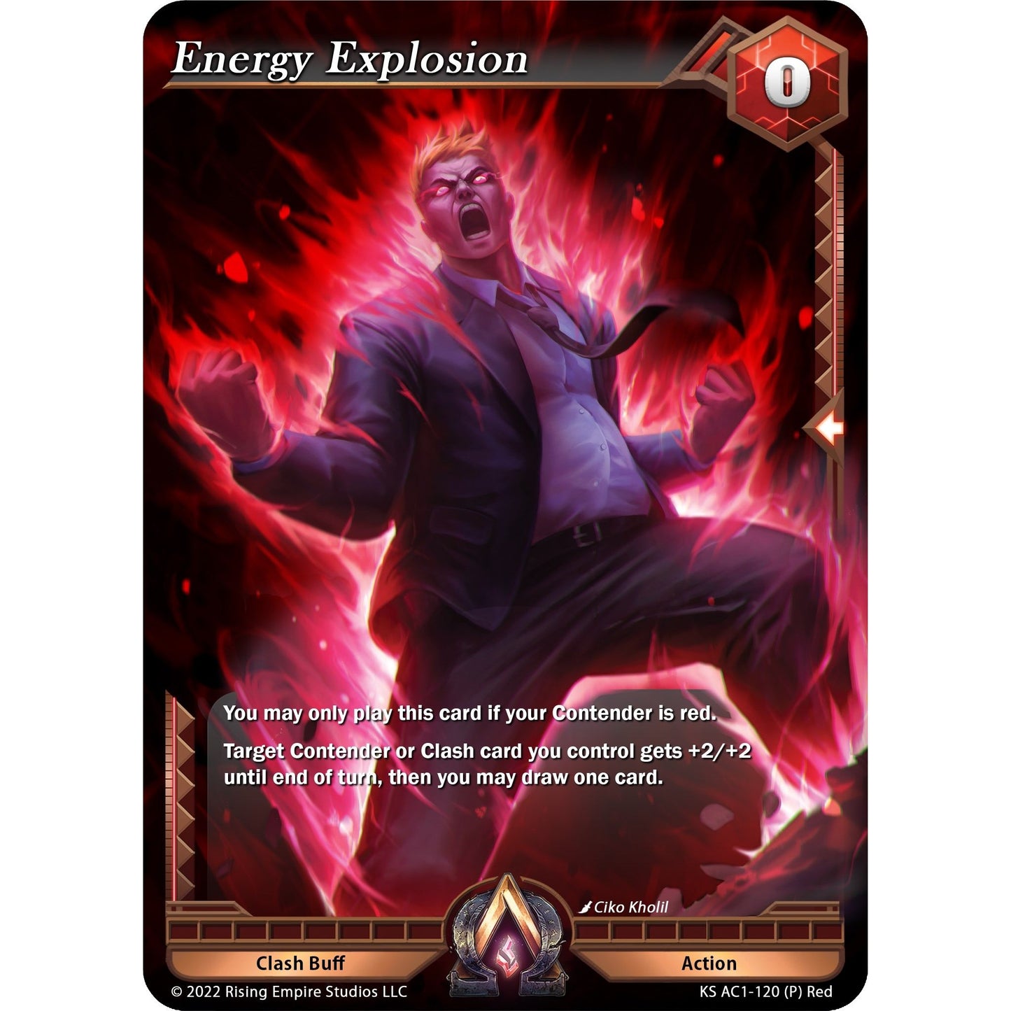 Image for Energy Explosion (Stretch Goal Promo) (KS AC1-120) (KS AC1) - Alpha Clash