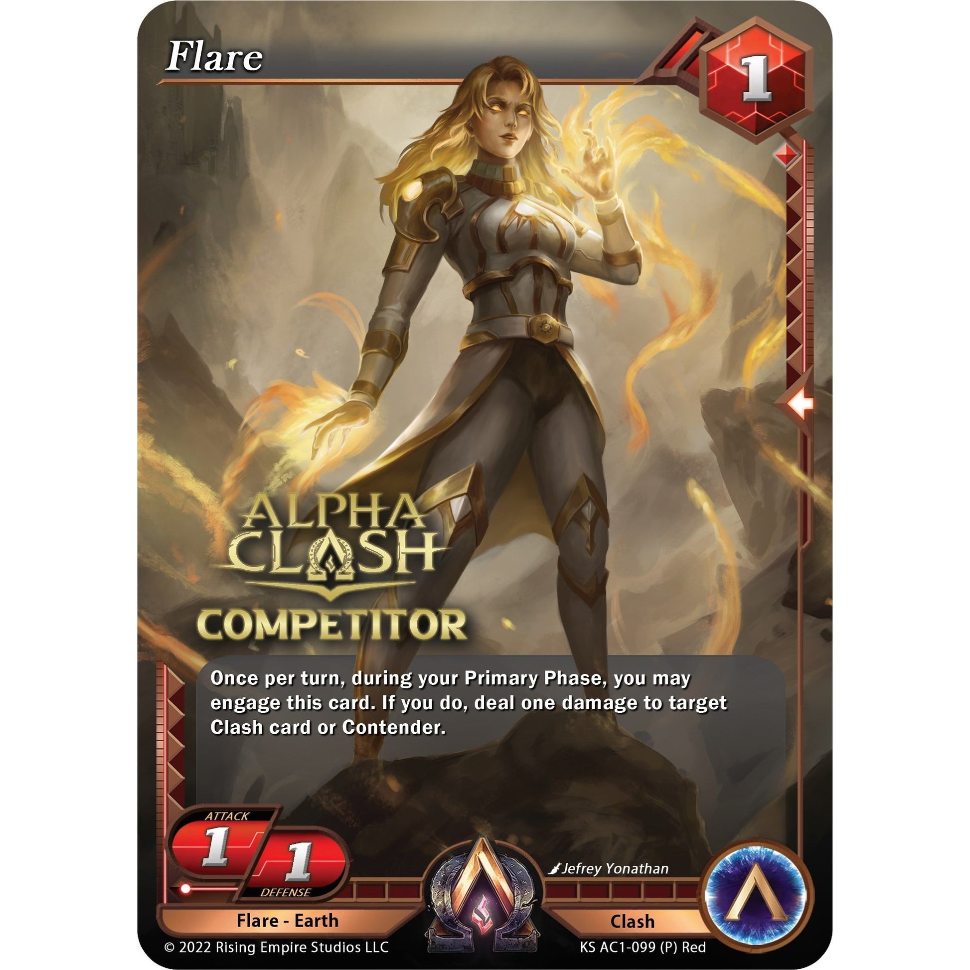 Image for Flare (Competitor Promo) (KS AC1-099) (KS AC1) - Alpha Clash