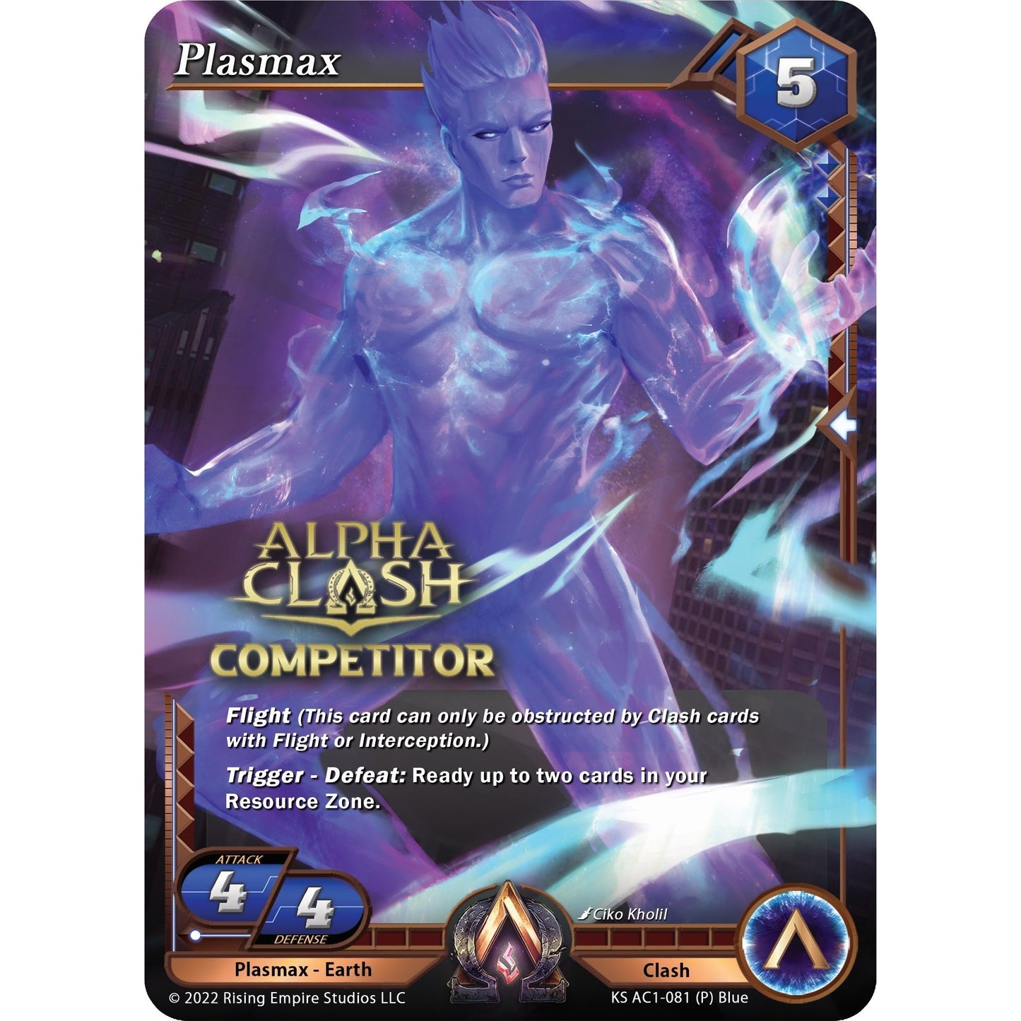 Image for Plasmax (Competitor Promo) (KS AC1-081) (KS AC1) - Alpha Clash