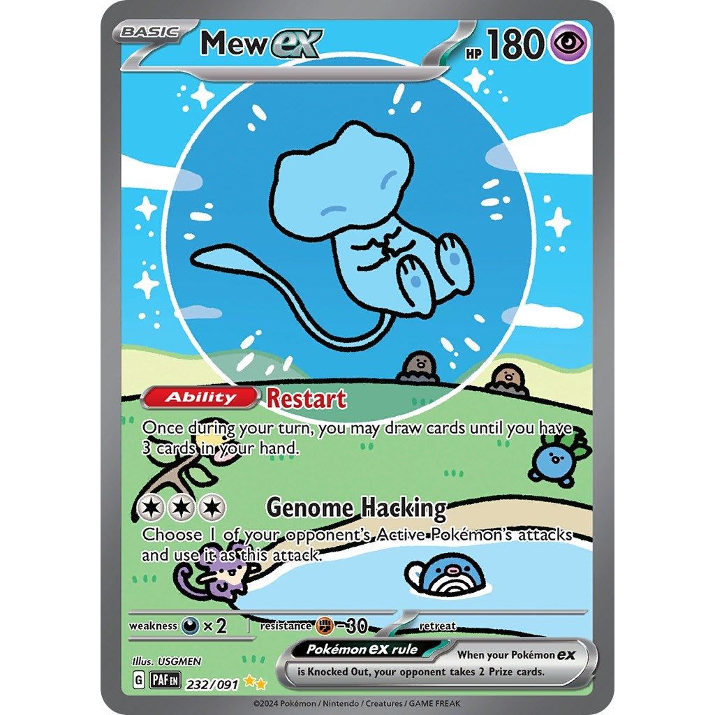 Image for Mew ex (232/091) (PAF) - Pokemon