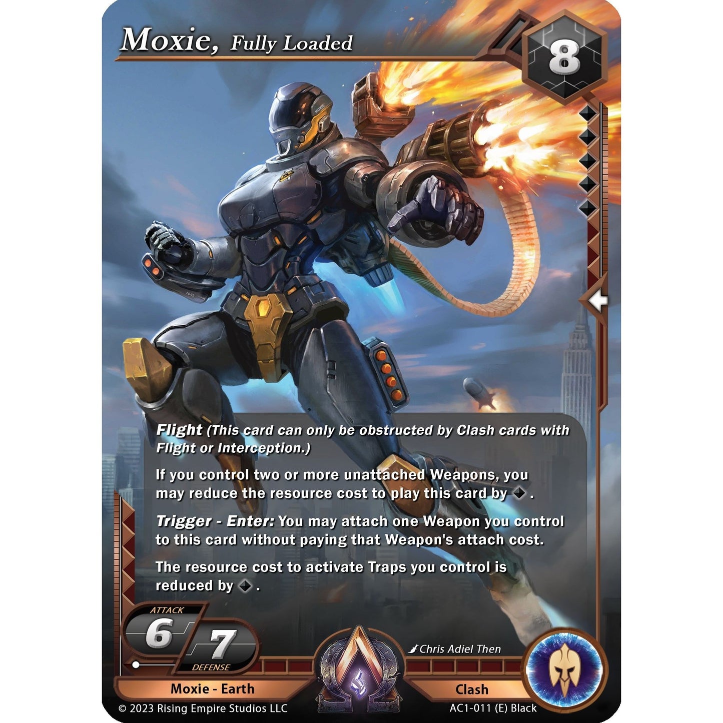 Image for Moxie, Fully Loaded (AC1-011) (AC1) - Alpha Clash