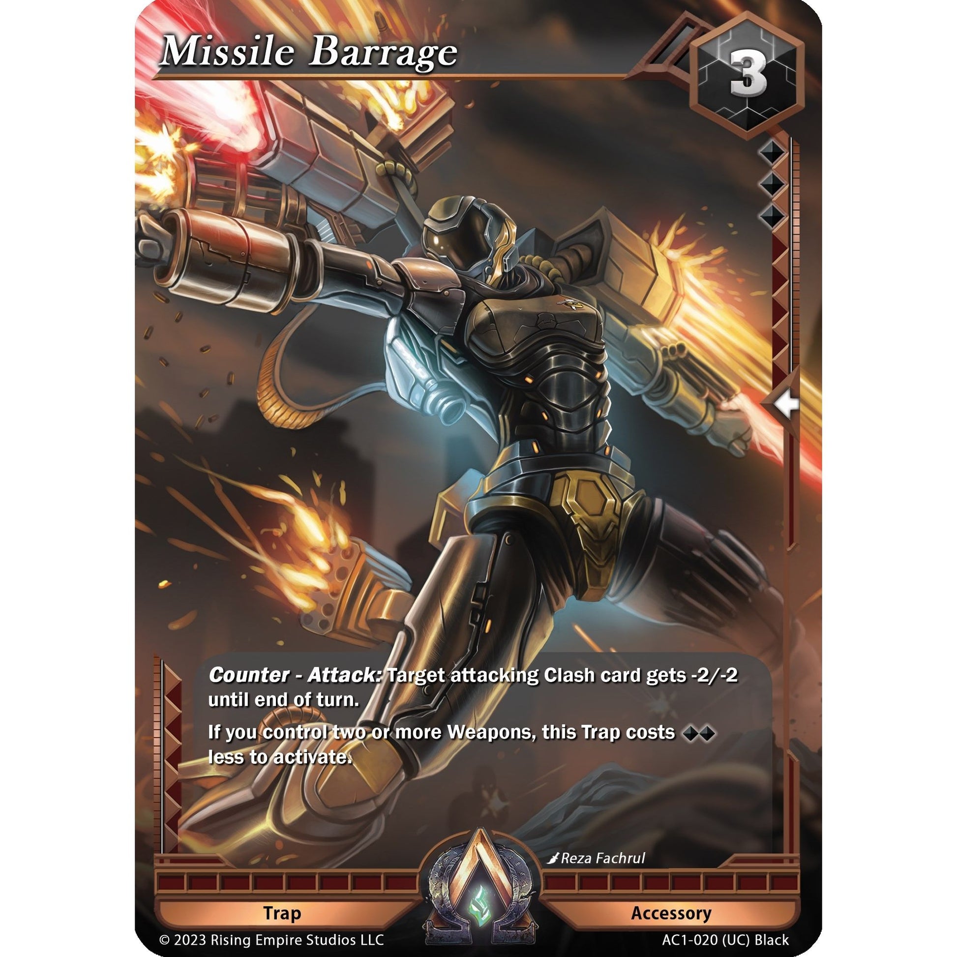 Image for Missile Barrage (AC1-020) (AC1) - Alpha Clash