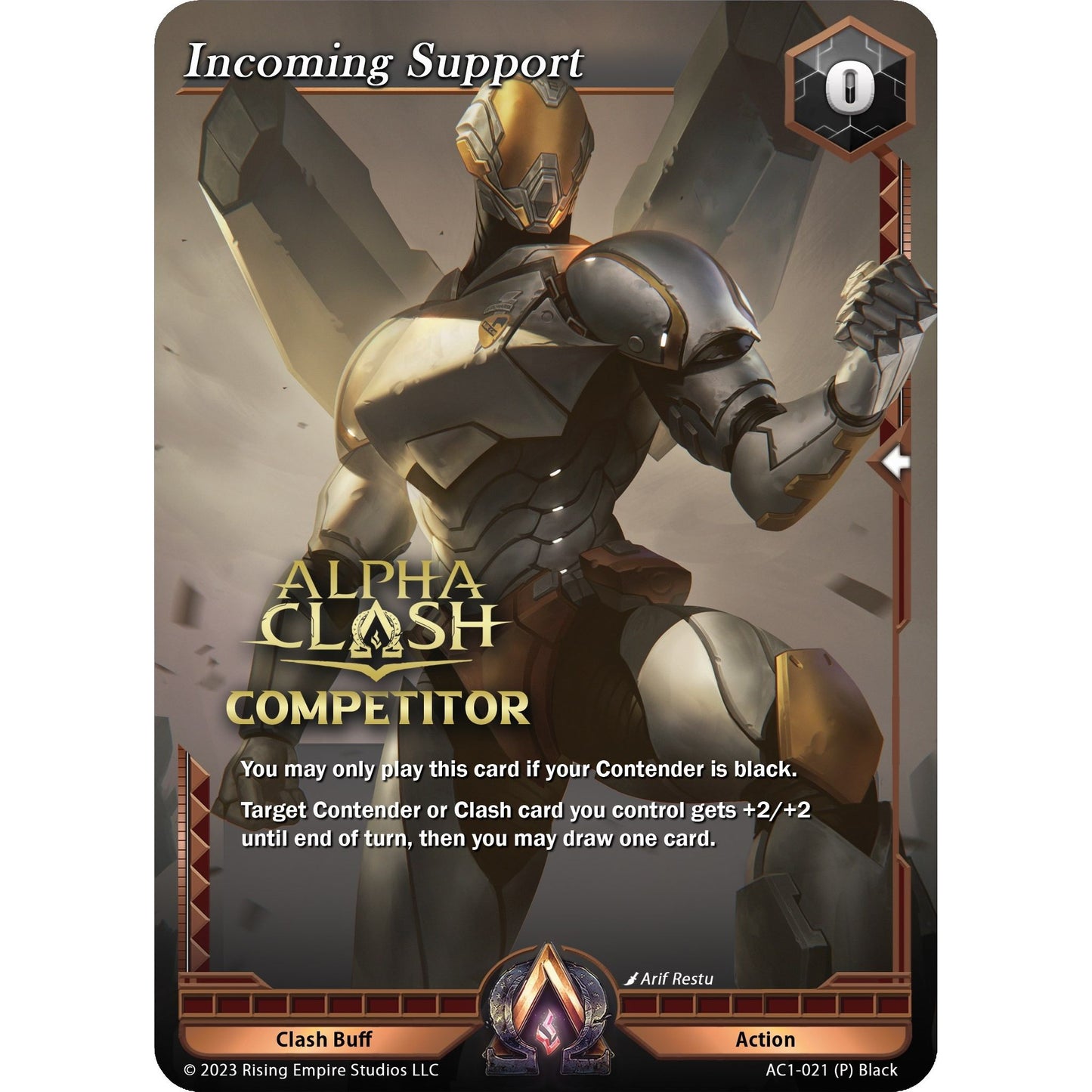 Image for Incoming Support (Competitor) (AC1-021) (AC1) - Alpha Clash
