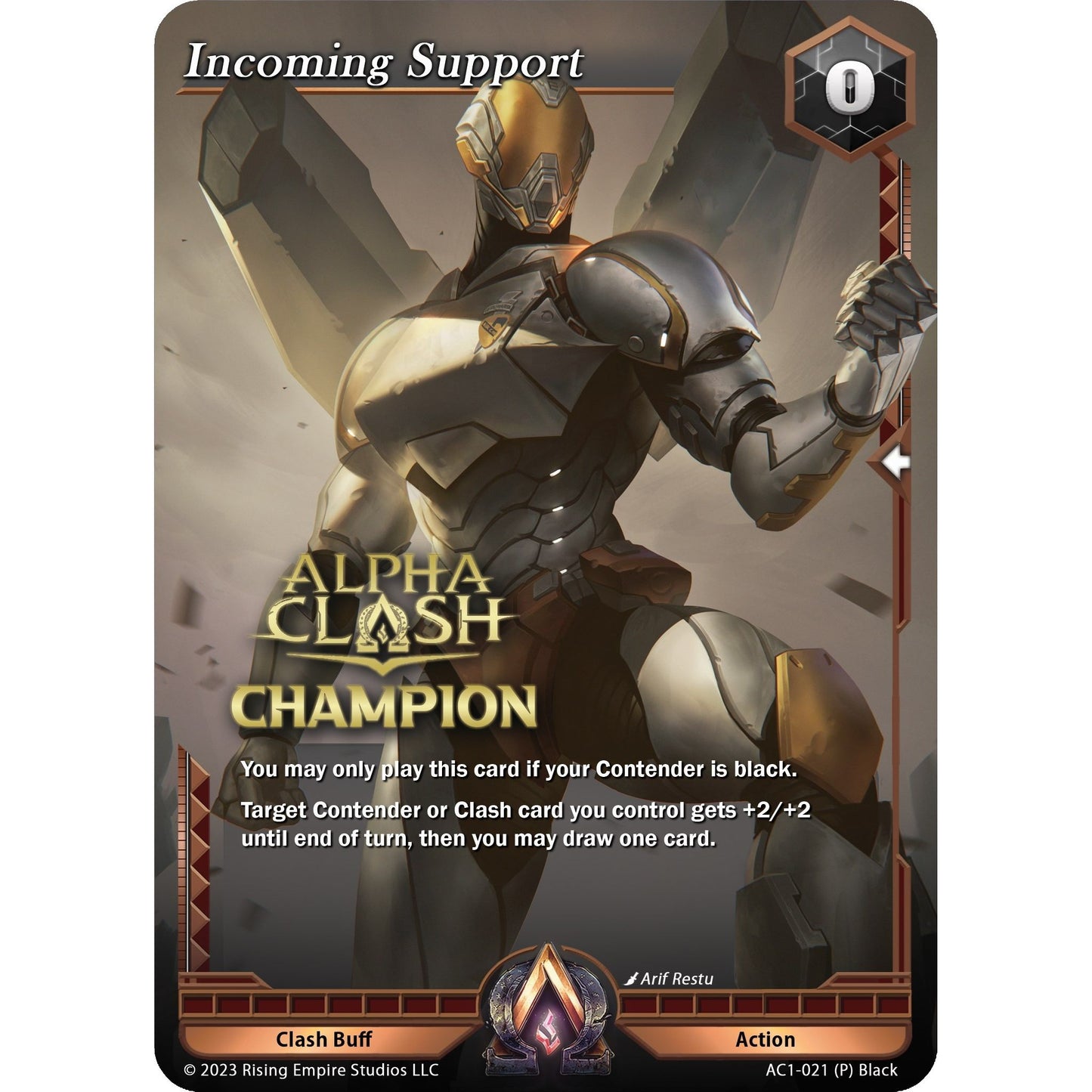 Image for Incoming Support (Champion) (AC1-021) (AC1) - Alpha Clash