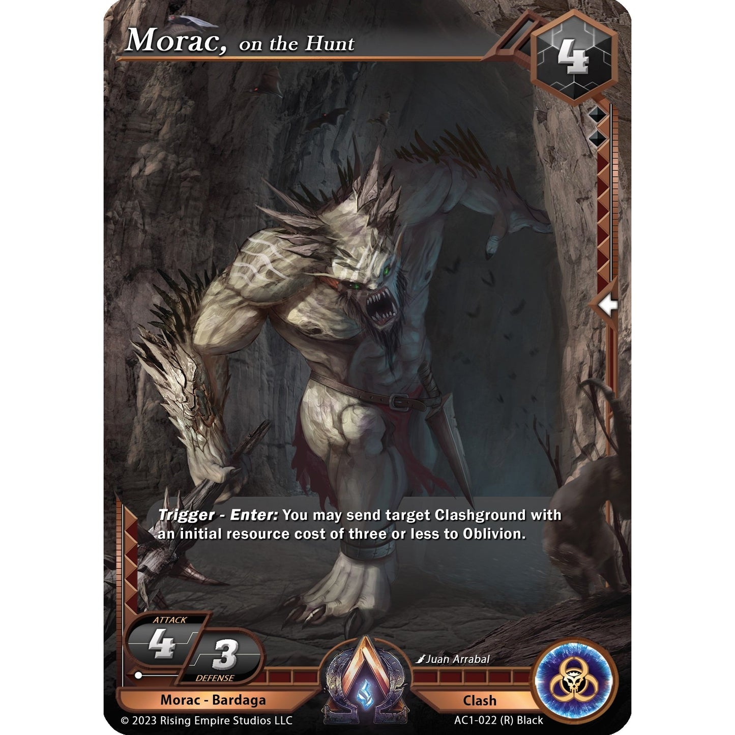 Image for Morac, on the Hunt (AC1-022) (AC1) - Alpha Clash