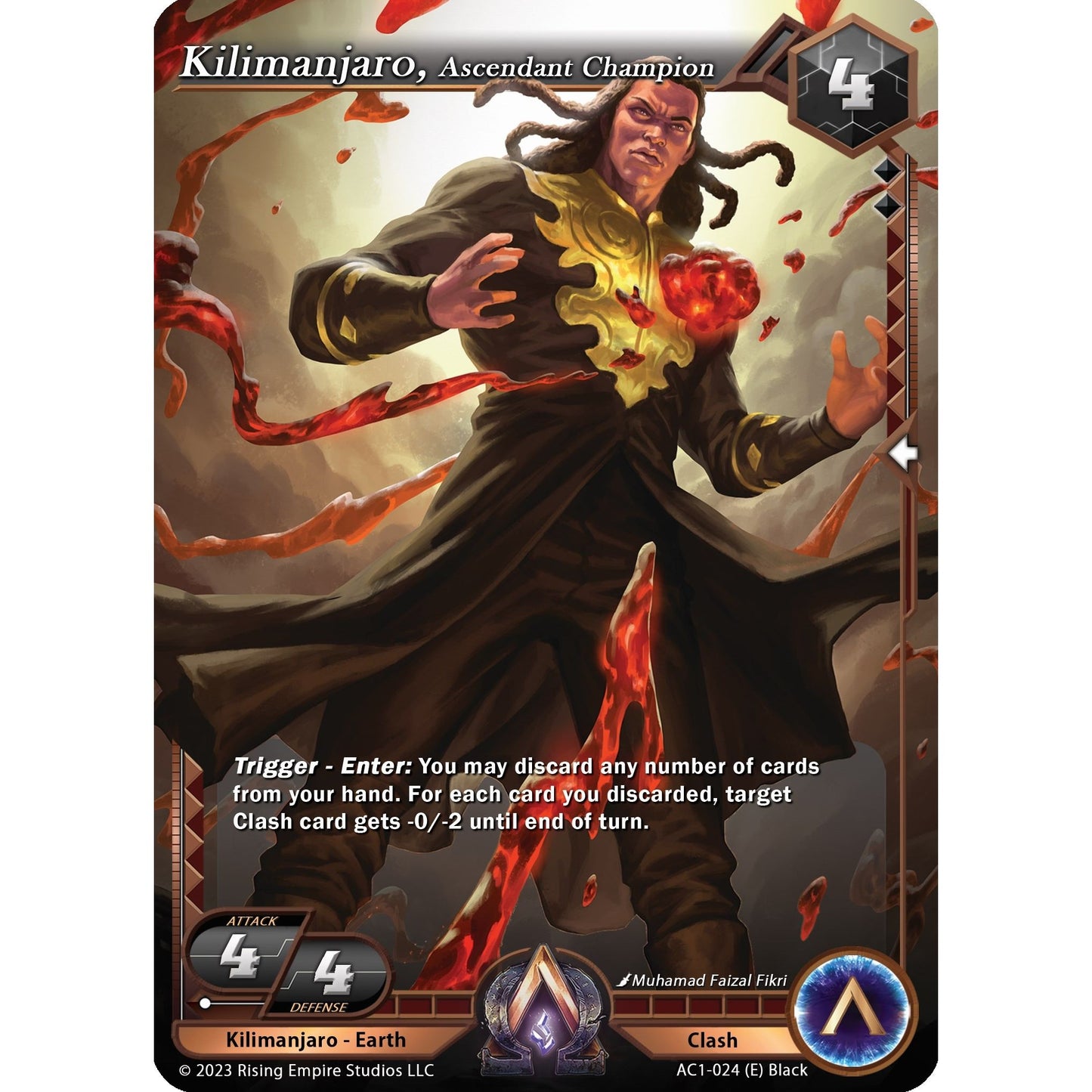 Image for Kilimanjaro, Ascendant Champion (AC1-024) (AC1) - Alpha Clash