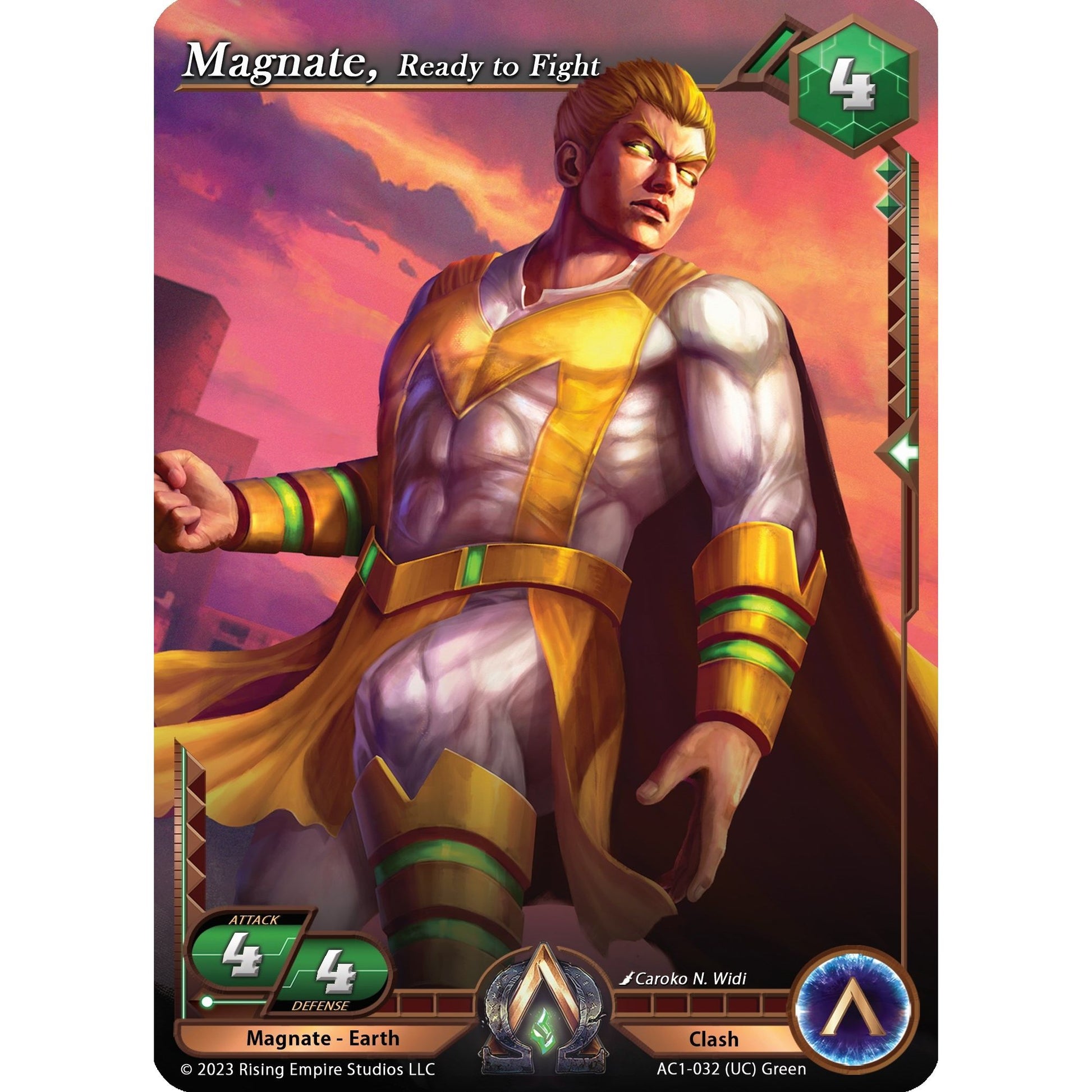 Image for Magnate, Ready to Fight (AC1-032) (AC1) - Alpha Clash