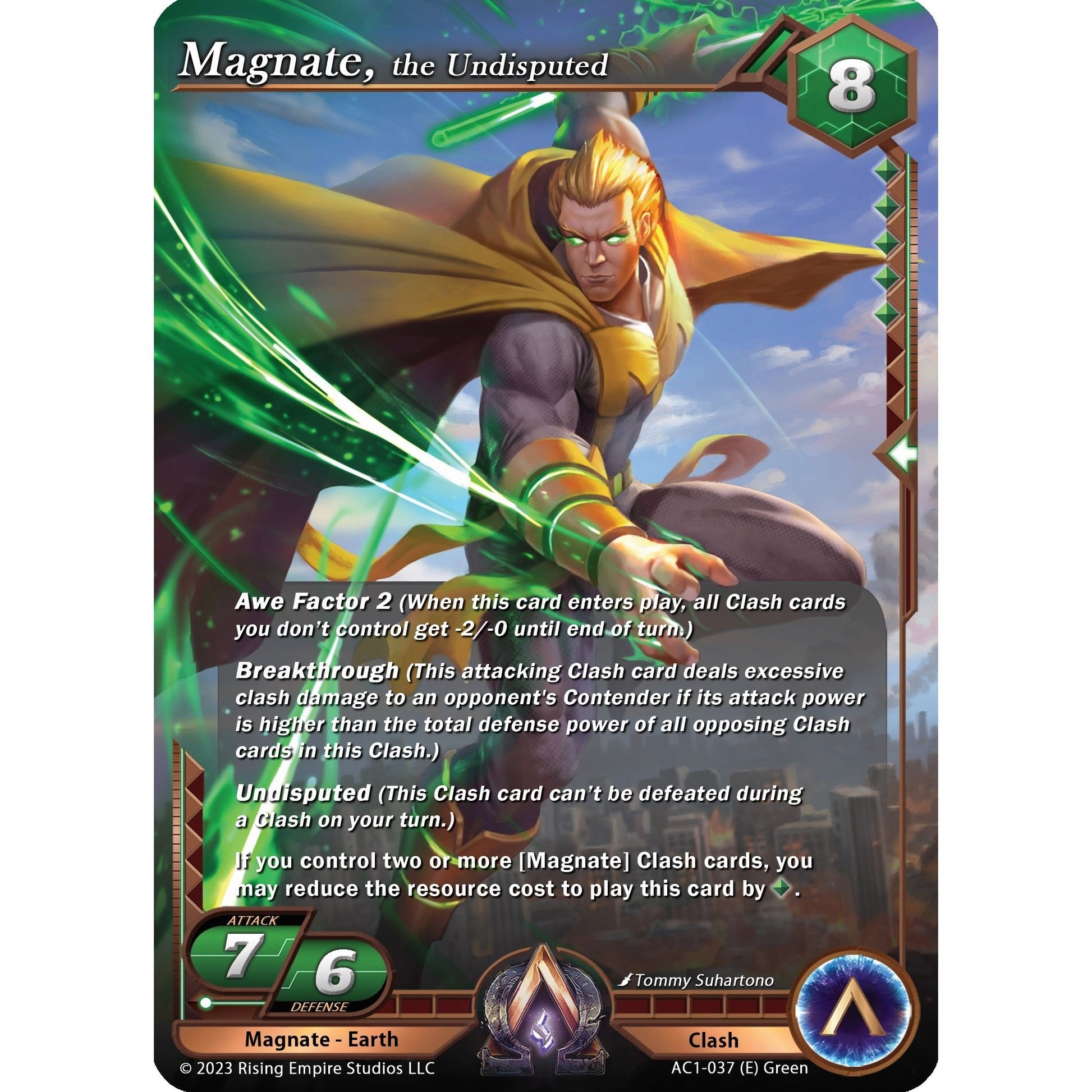 Image for Magnate, the Undisputed (AC1-037) (AC1) - Alpha Clash