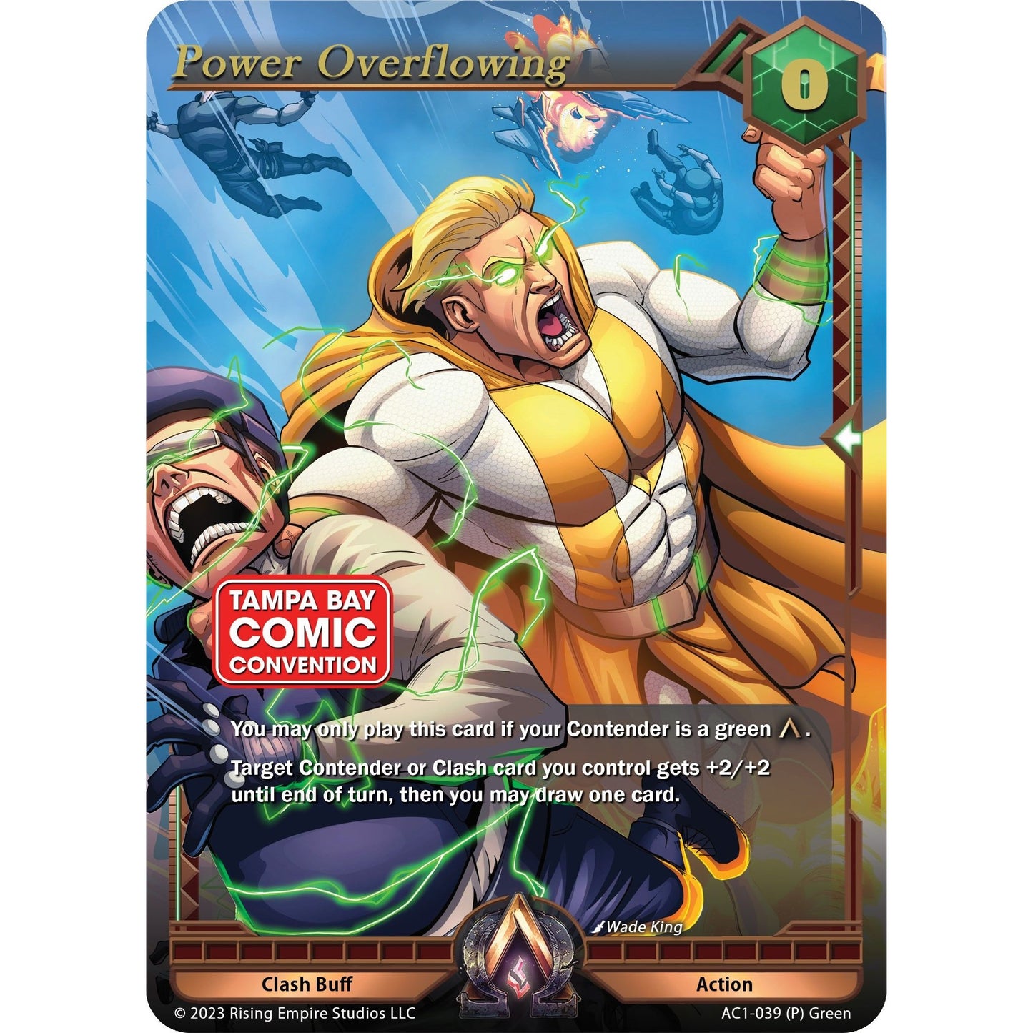 Image for Power Overflowing (Tampa Bay Comic Con Promo) (AC1-039) (AC1) - Alpha Clash