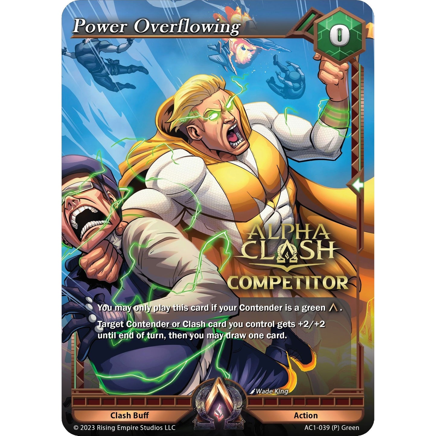 Image for Power Overflowing (Competitor) (AC1-039) (AC1) - Alpha Clash