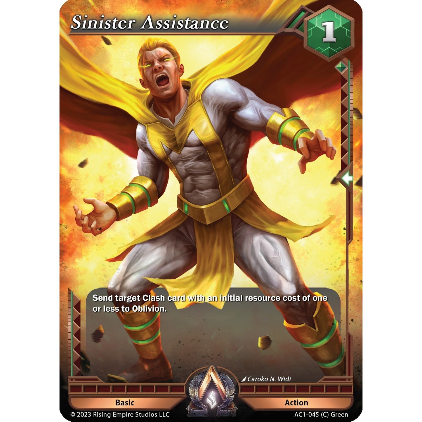 Image for Sinister Assistance (AC1-045) (AC1) - Alpha Clash