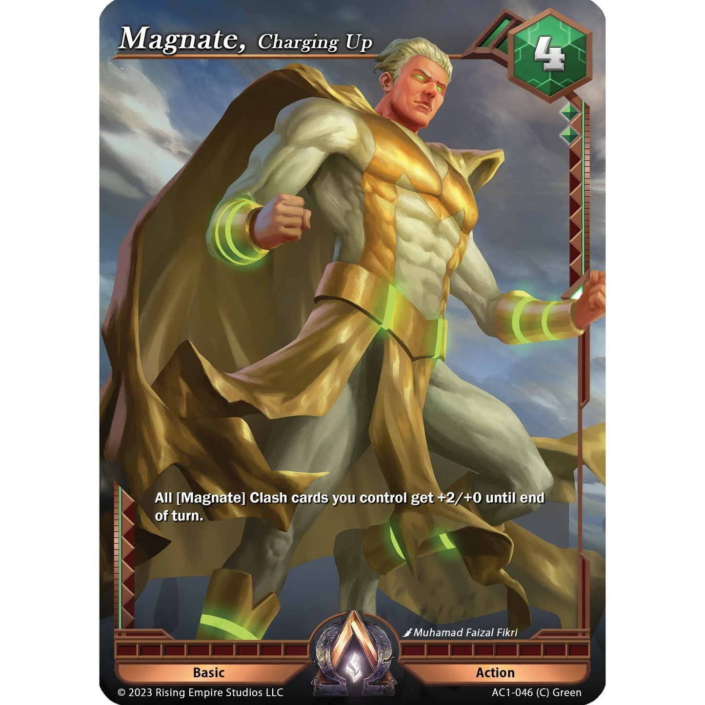 Image for Magnate, Charging Up (AC1-046) (AC1) - Alpha Clash