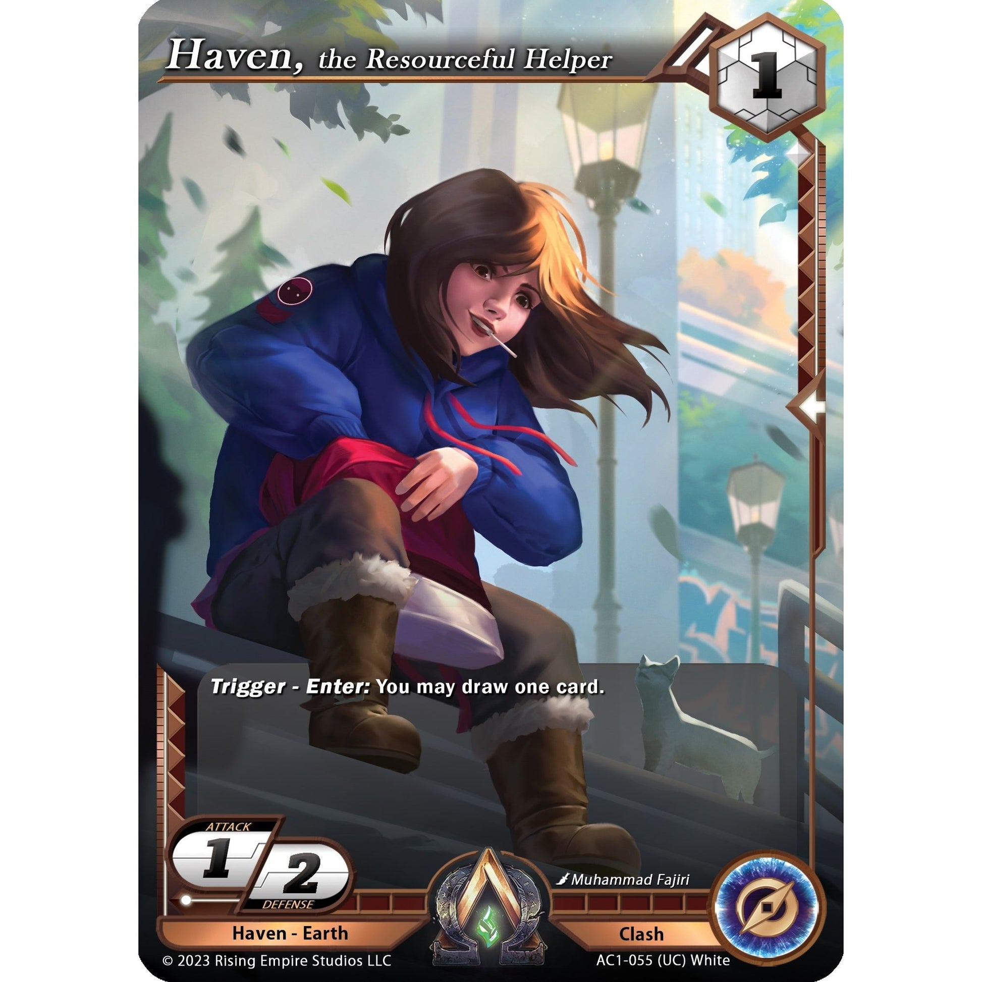 Image for Haven, the Resourceful Helper (AC1-055) (AC1) - Alpha Clash