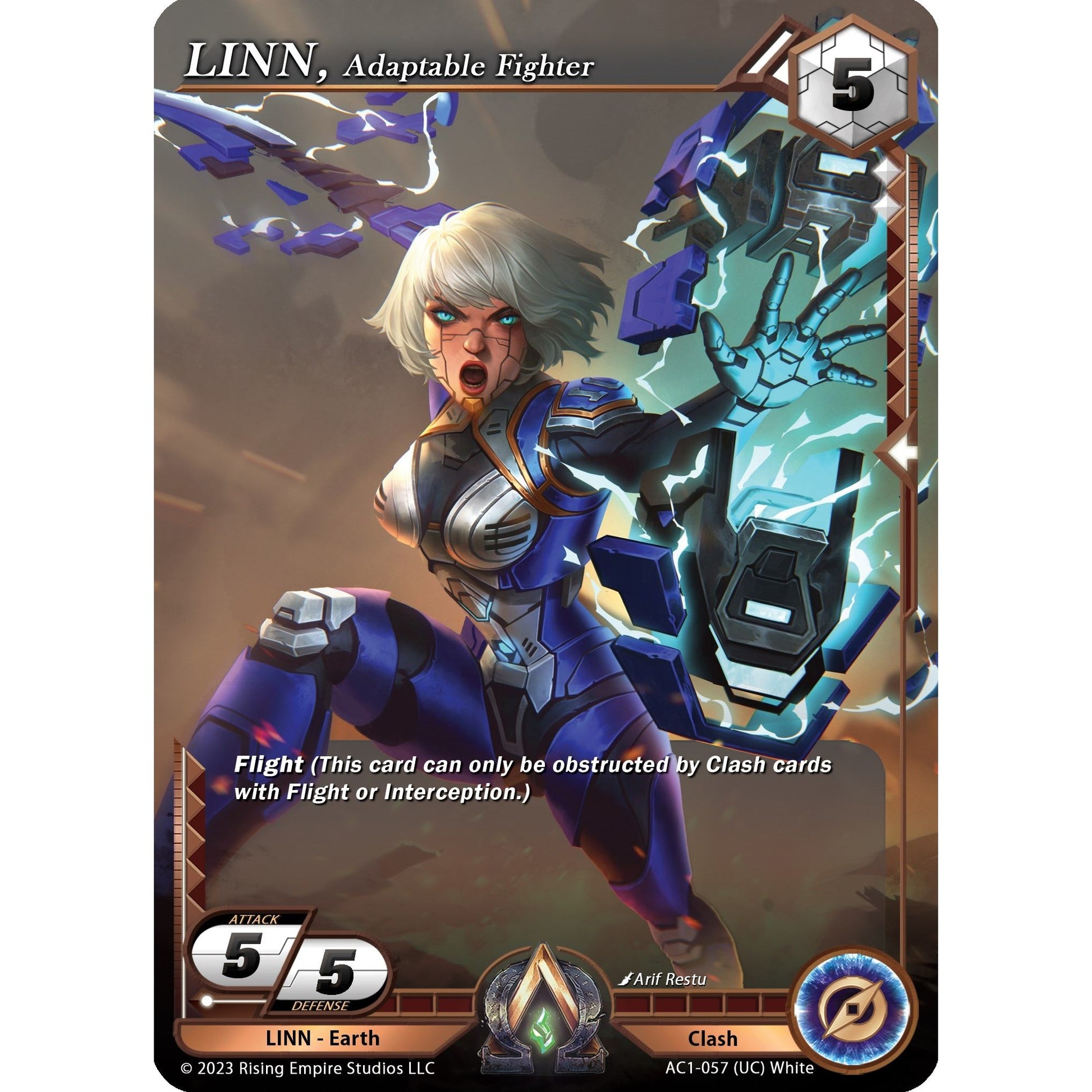 Image for LINN, Adaptable Fighter (AC1-057) (AC1) - Alpha Clash