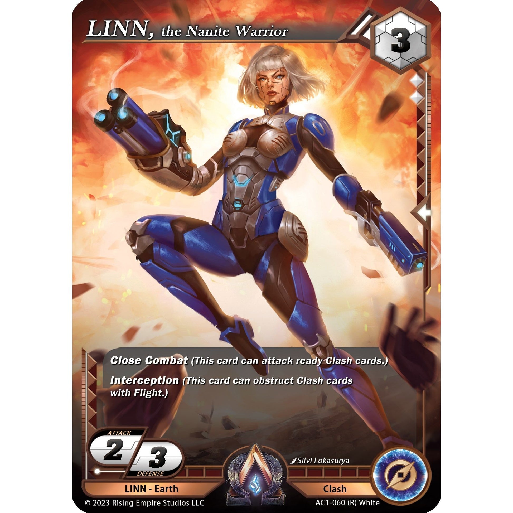 Image for LINN, the Nanite Warrior (AC1-060) (AC1) - Alpha Clash