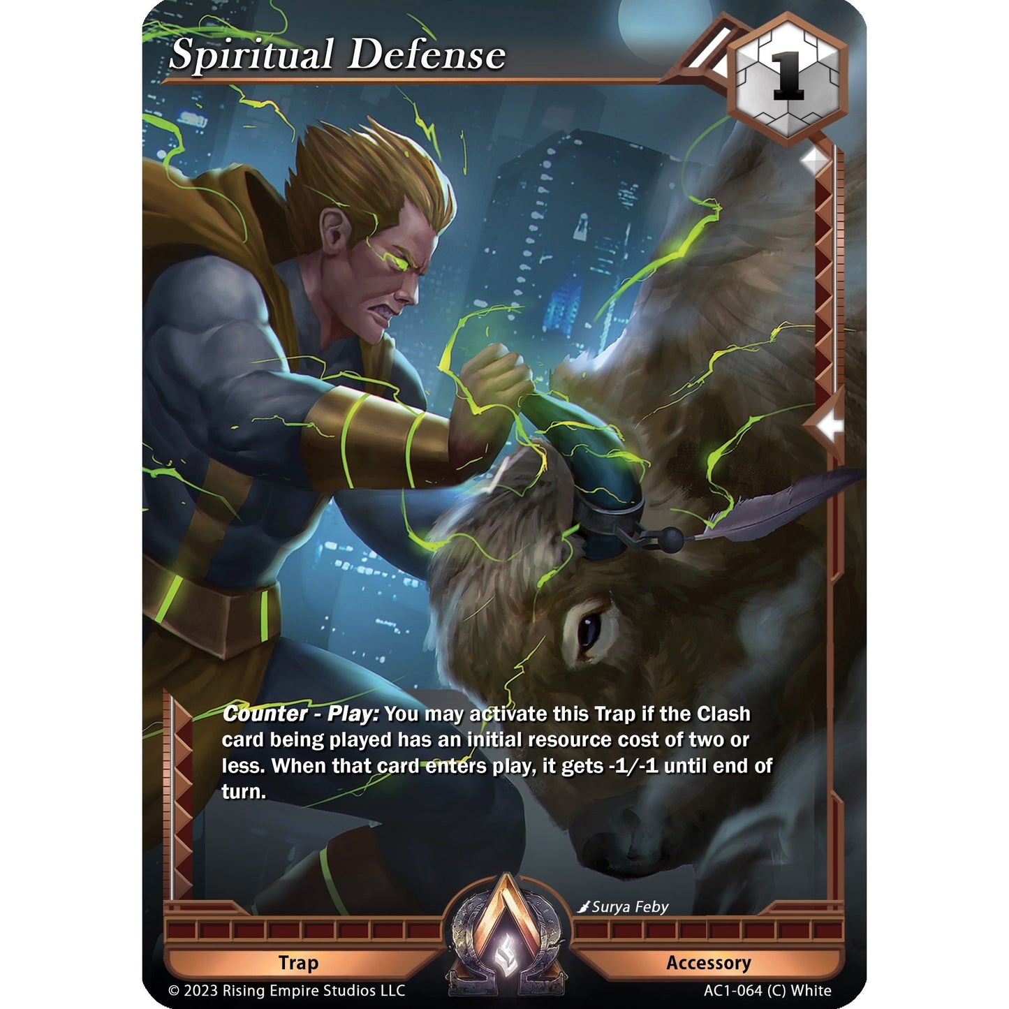 Image for Spiritual Defense (AC1-064) (AC1) - Alpha Clash