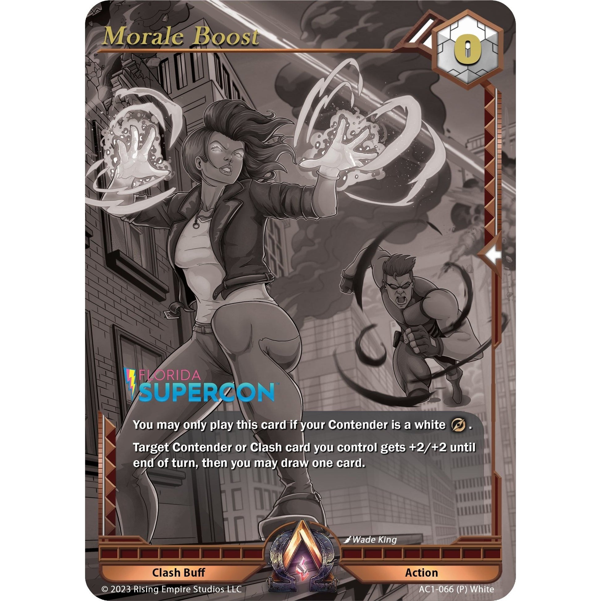 Image for Morale Boost (Supercon Promo) (AC1-066) (AC1) - Alpha Clash