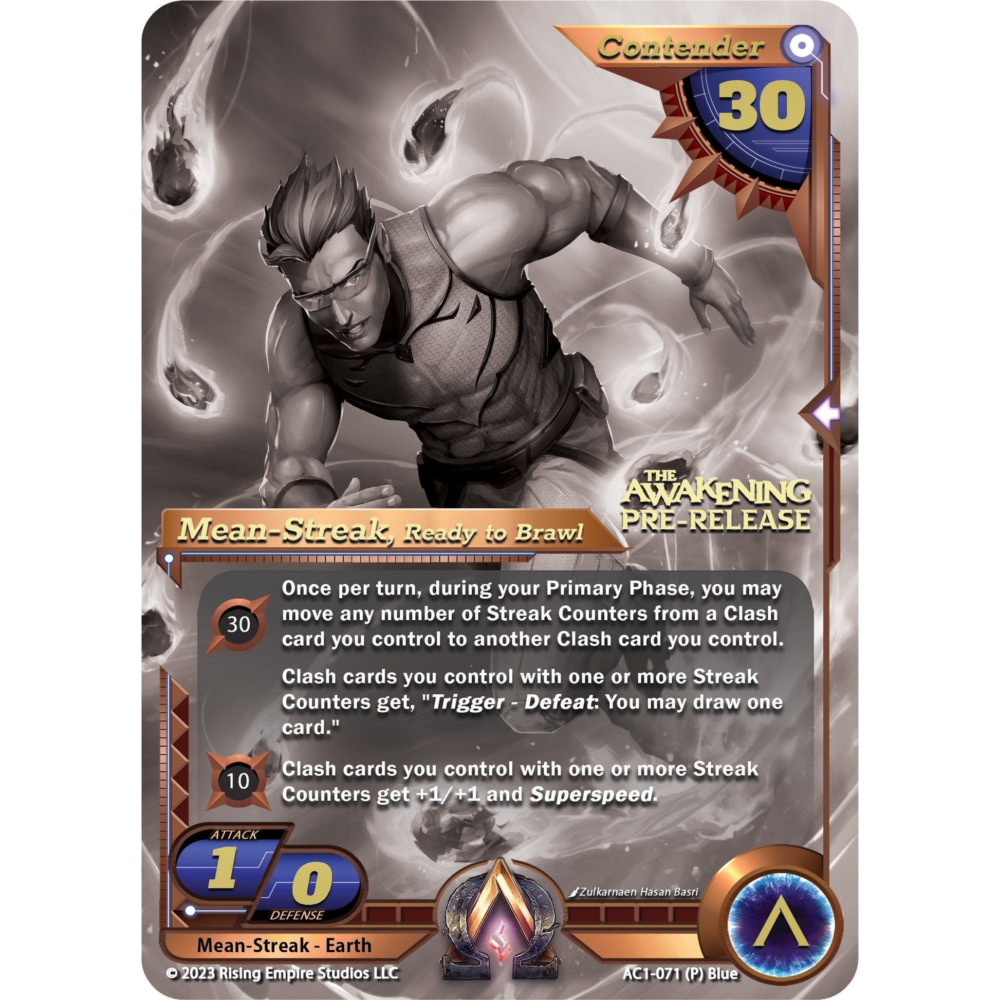 Image for Mean-Streak, Ready to Brawl (Pre-Release) (AC1-071) (AC1) - Alpha Clash