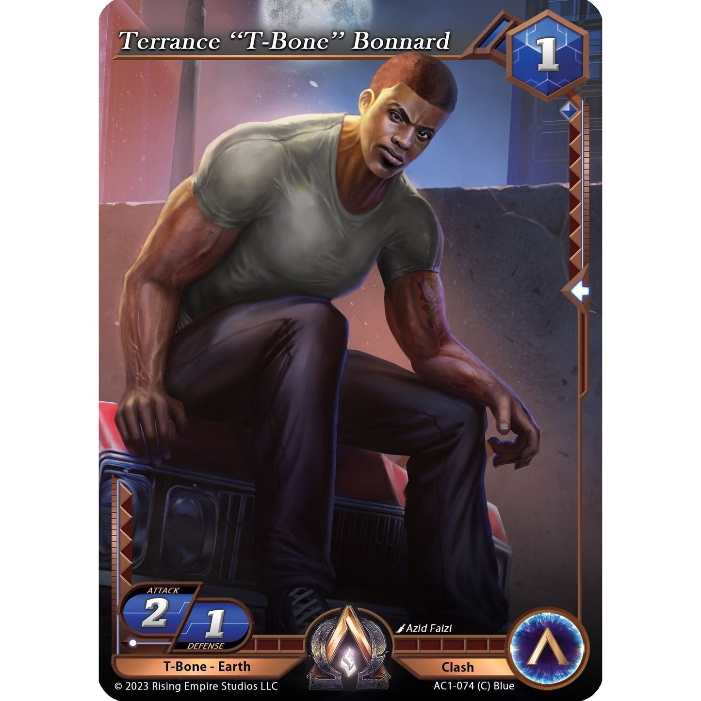 Image for Terrance "T-Bone" Bonnard (AC1-074) (AC1) - Alpha Clash