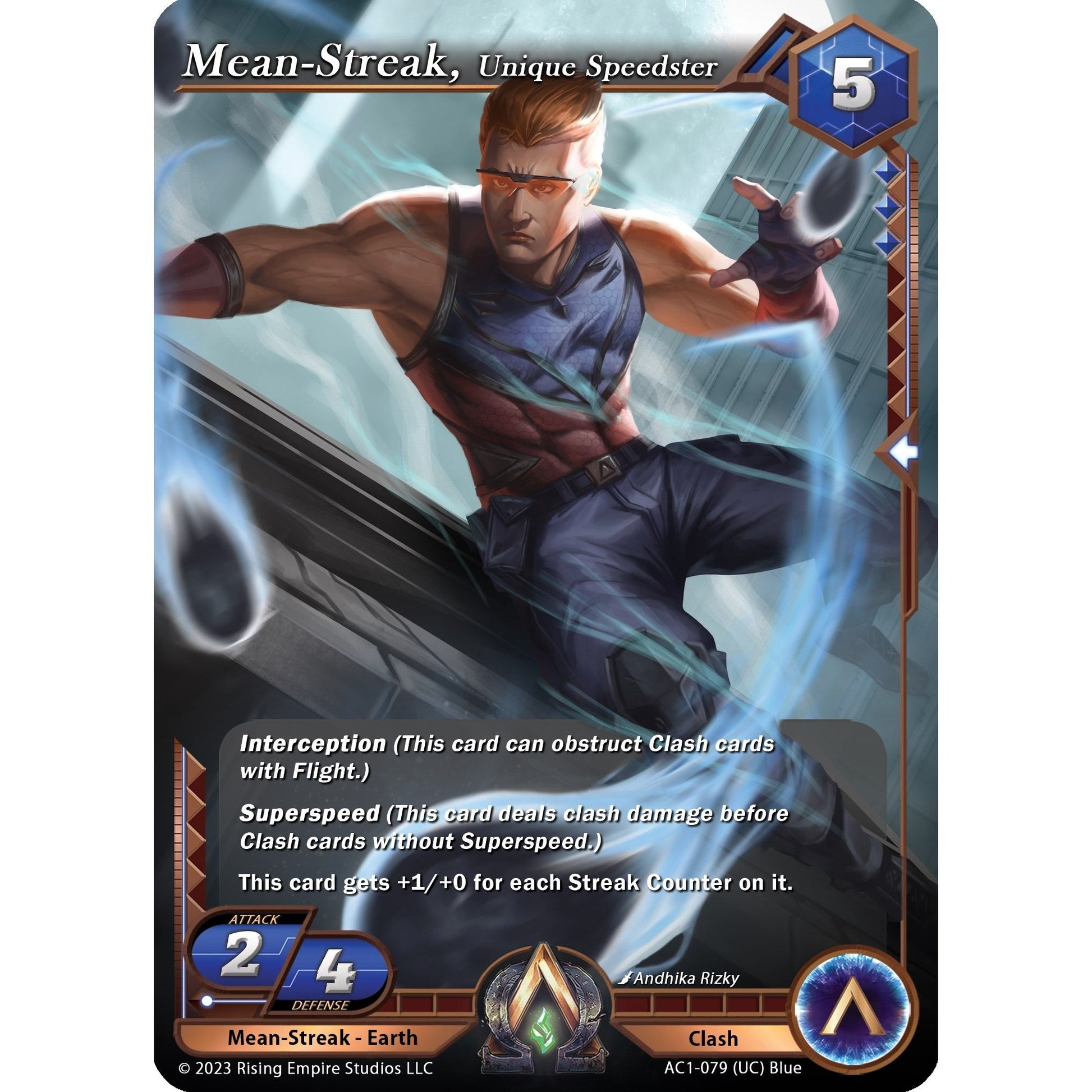 Image for Mean-Streak, Unique Speedster (AC1-079) (AC1) - Alpha Clash