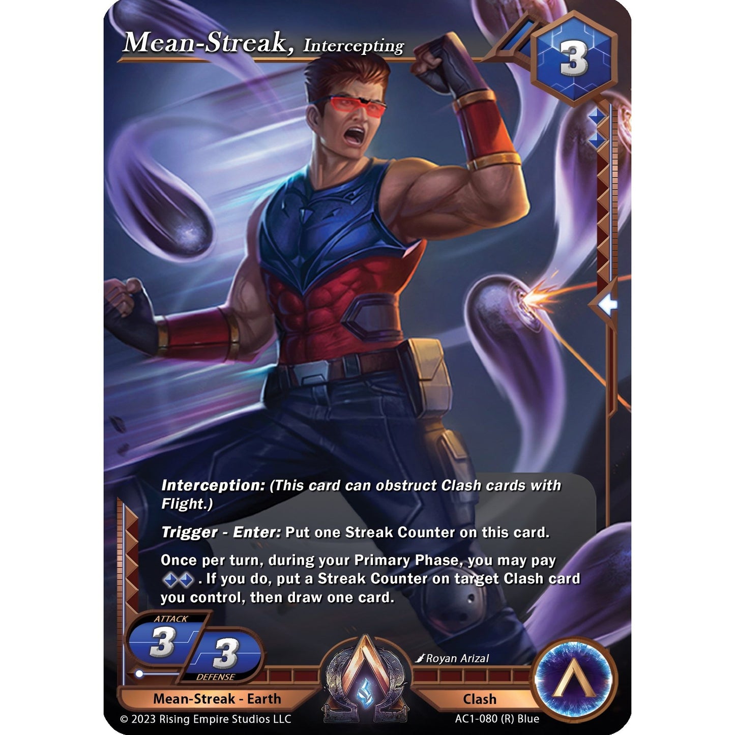 Image for Mean-Streak, Intercepting (AC1-080) (AC1) - Alpha Clash